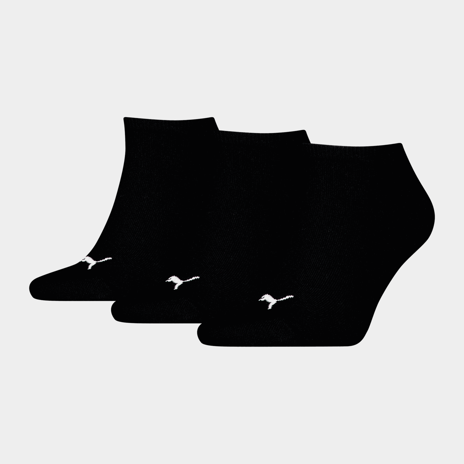 Sneaker Sock Plain 3-Pack, nilkkasukat - full image 1