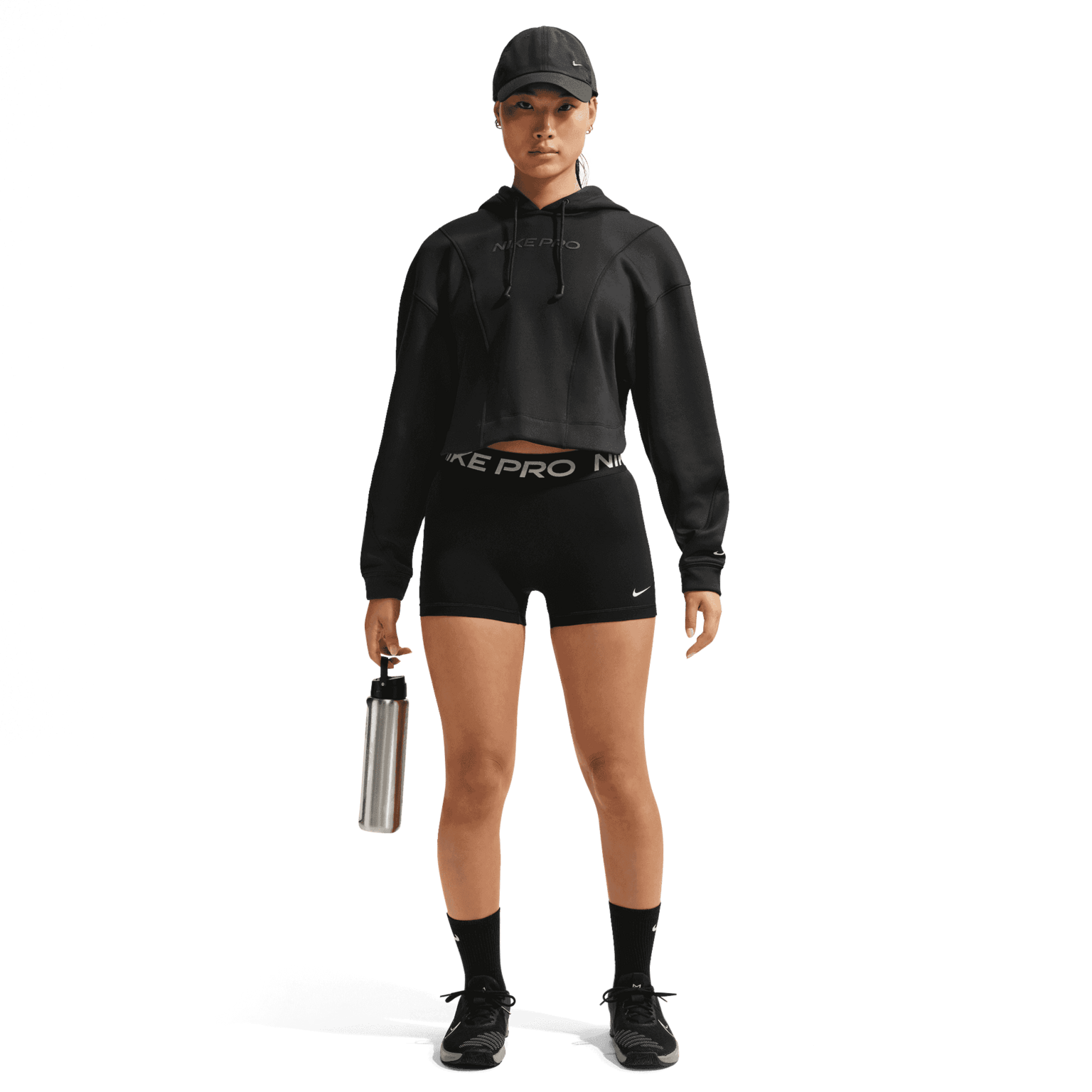 Nike Pro Mid-Rise 3" Biker, женские тренировочные шорты