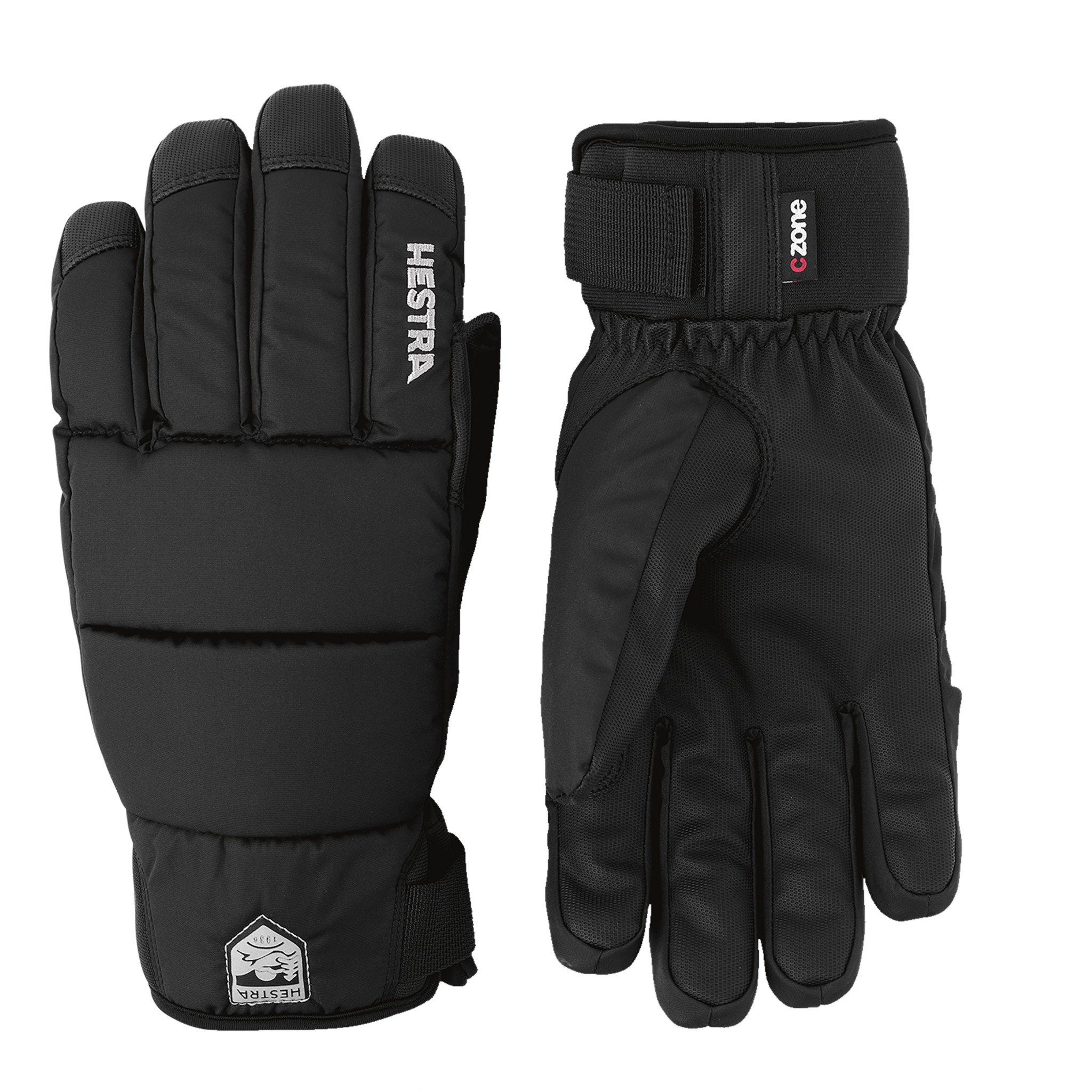 Перчатки Hestra Alpine Czone Frost Primaloft - 5 пальцев 25/26