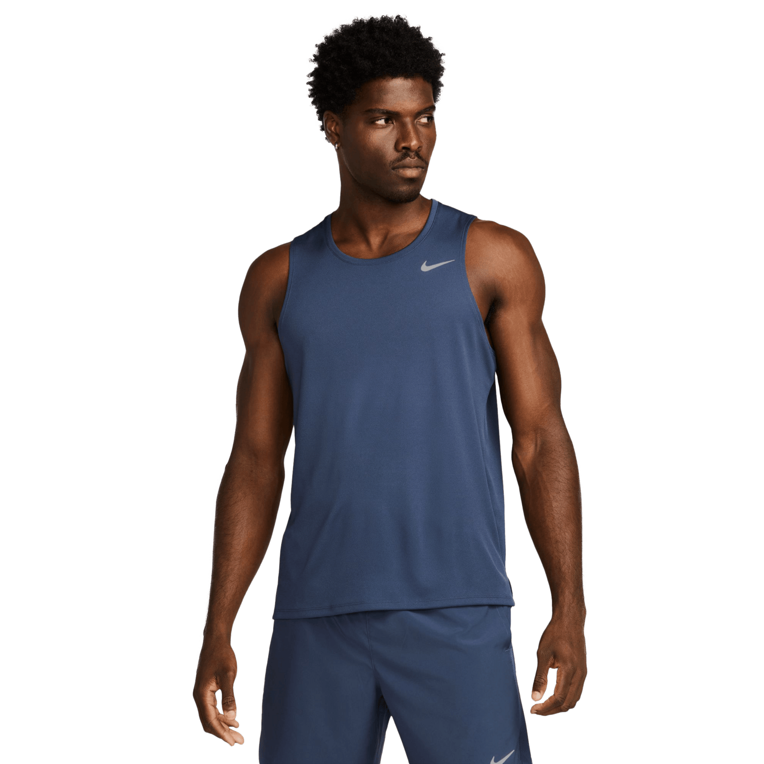 Nike Dri-FIT Miler Tank, мужская тренировочная рубашка без рукавов