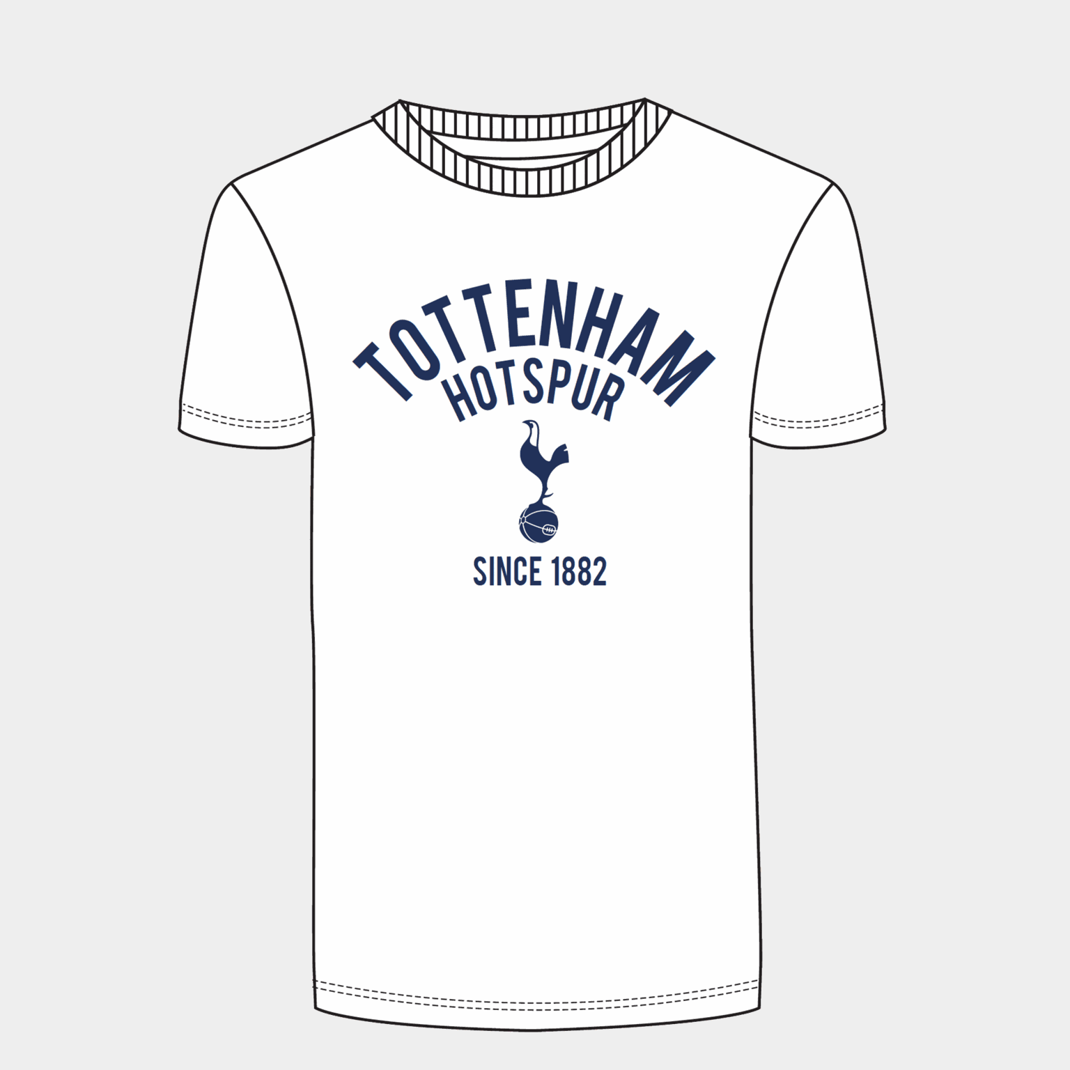 Tottenham Cotton Tee Nº 1, nuorten t-paita - full image 1