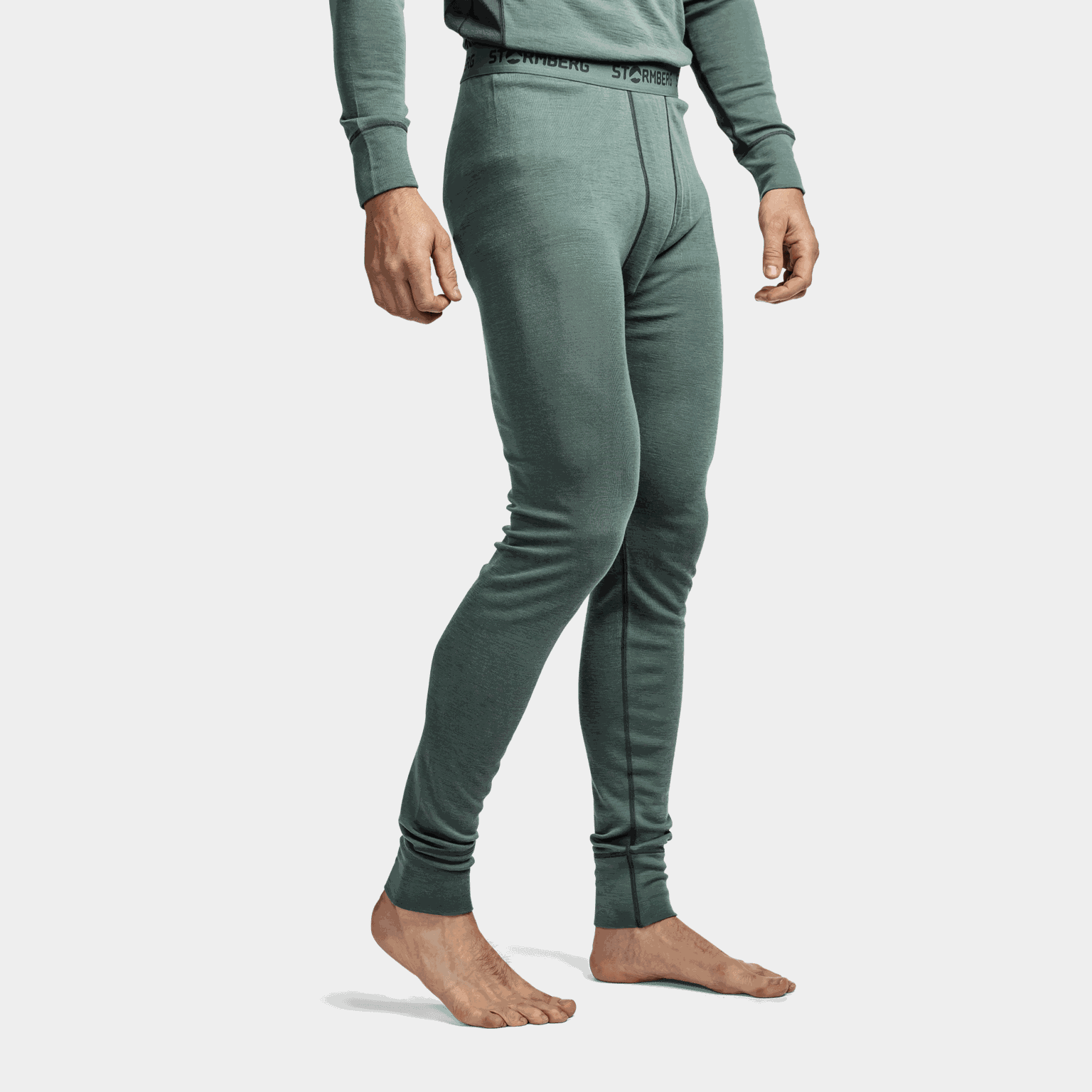 Laajias Merino Wool Longs, miesten villaiset kerrastohousut - full image 2