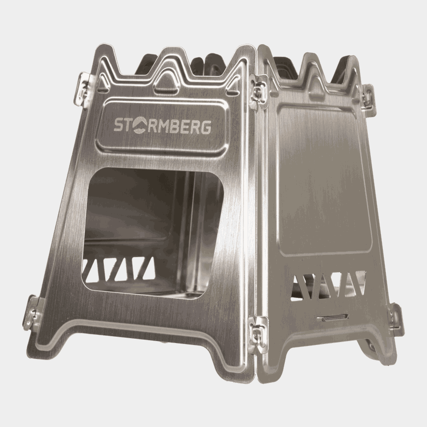 Stainless Steel Wood Stove, risukeitin - full image 2