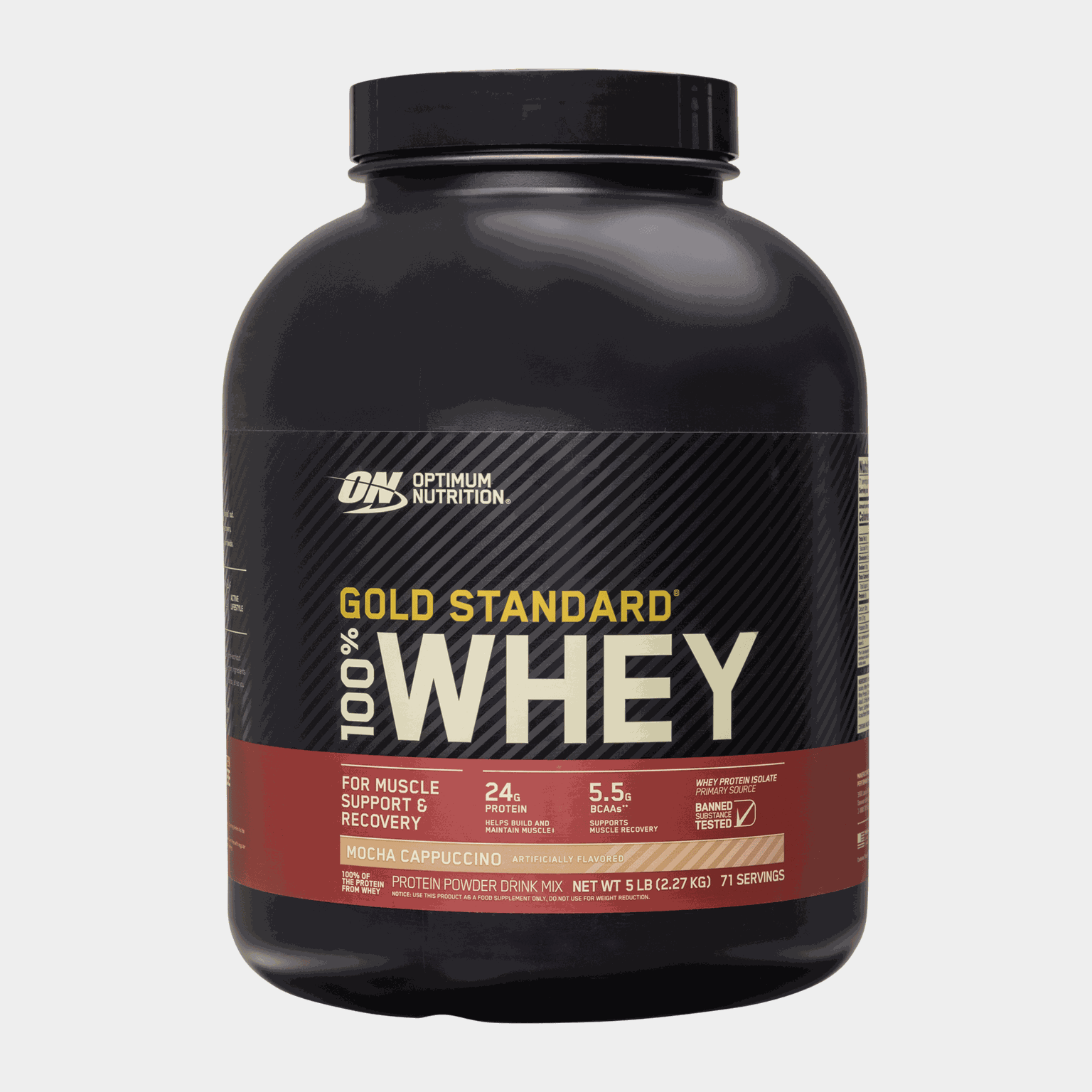100 % Whey Gold Standard 2270 g - Mocha Cappuccino, proteiinijauhe - full image 1