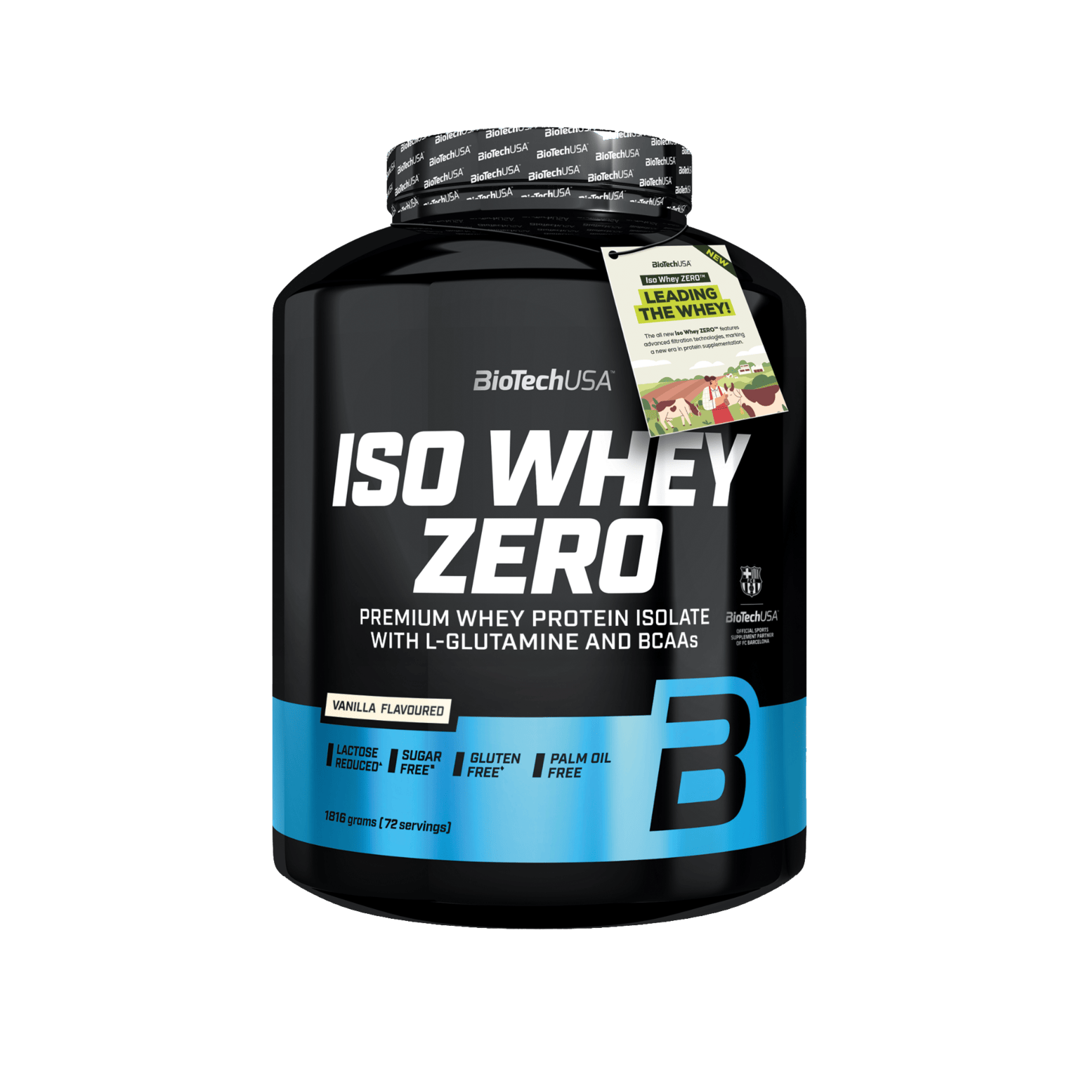 BioTech USA Iso Whey Zero 1816 г ваниль, протеиновый порошок