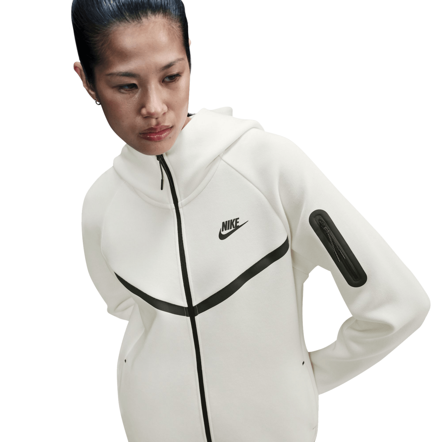Женская худи Nike NSW TCH FLC WR FZ HDY 2