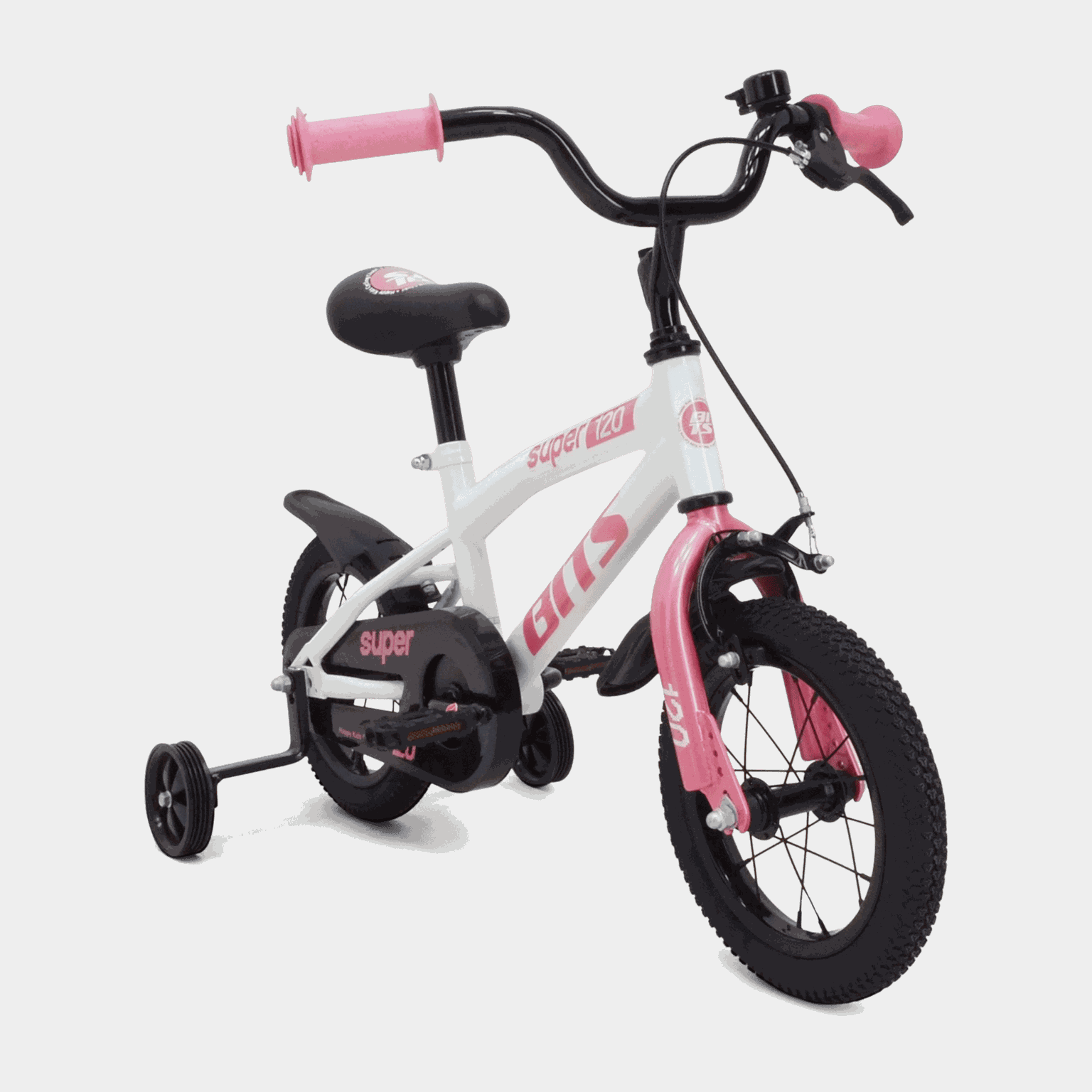 Super 12 EU WHITE/PINK 26, Lasten polkupyörät - full image 2