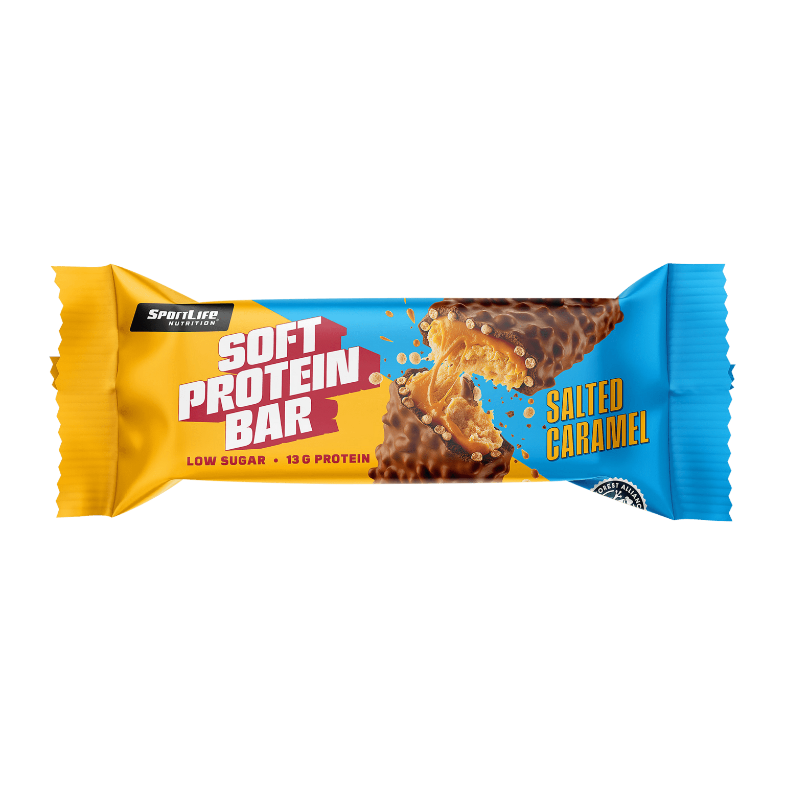 SportLife Nutrition Soft Protein Bar 45г Соленая карамель, протеиновый батончик