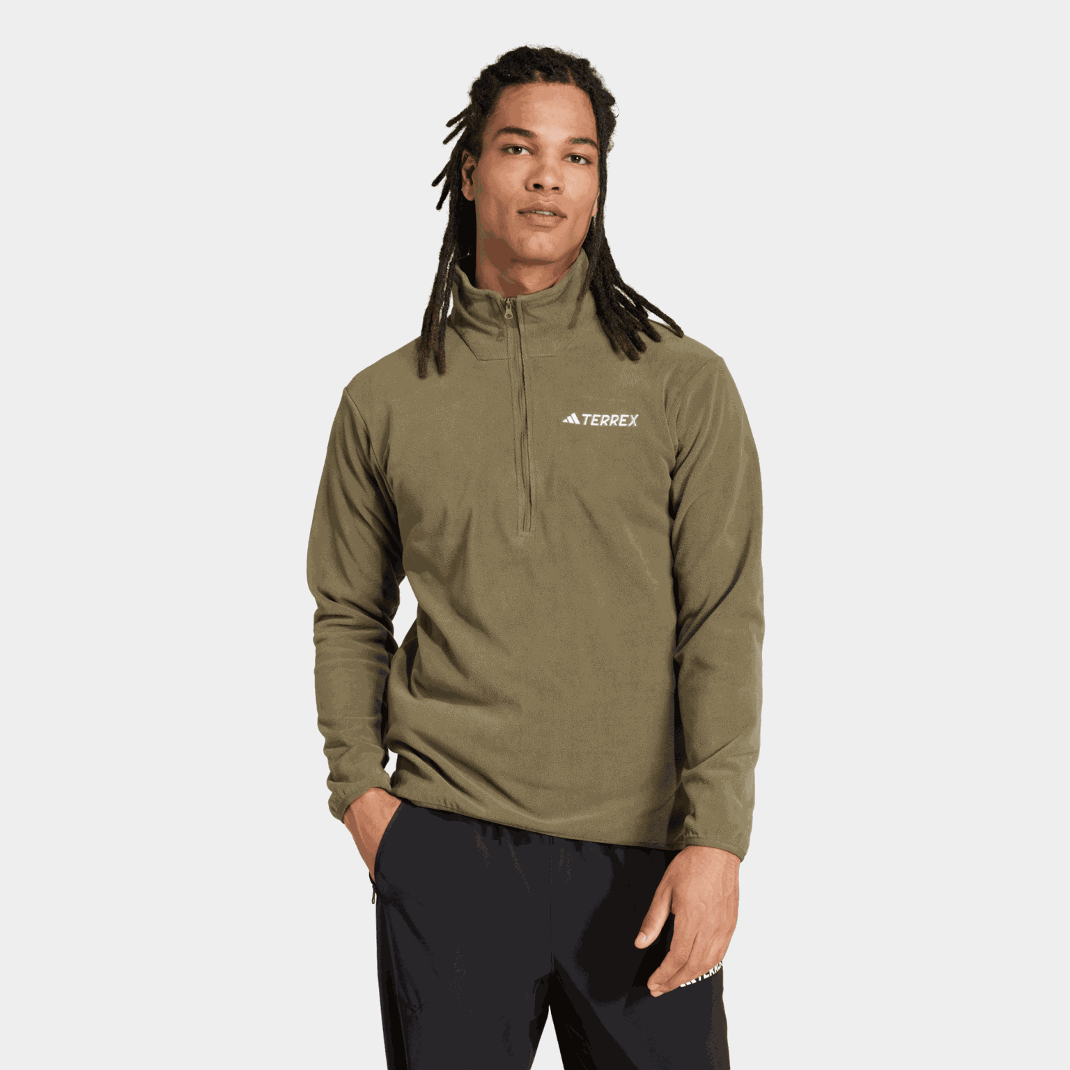 Multi Essentials 1/2 Zip Fleece Jacket, miesten fleecepaita - full image 1