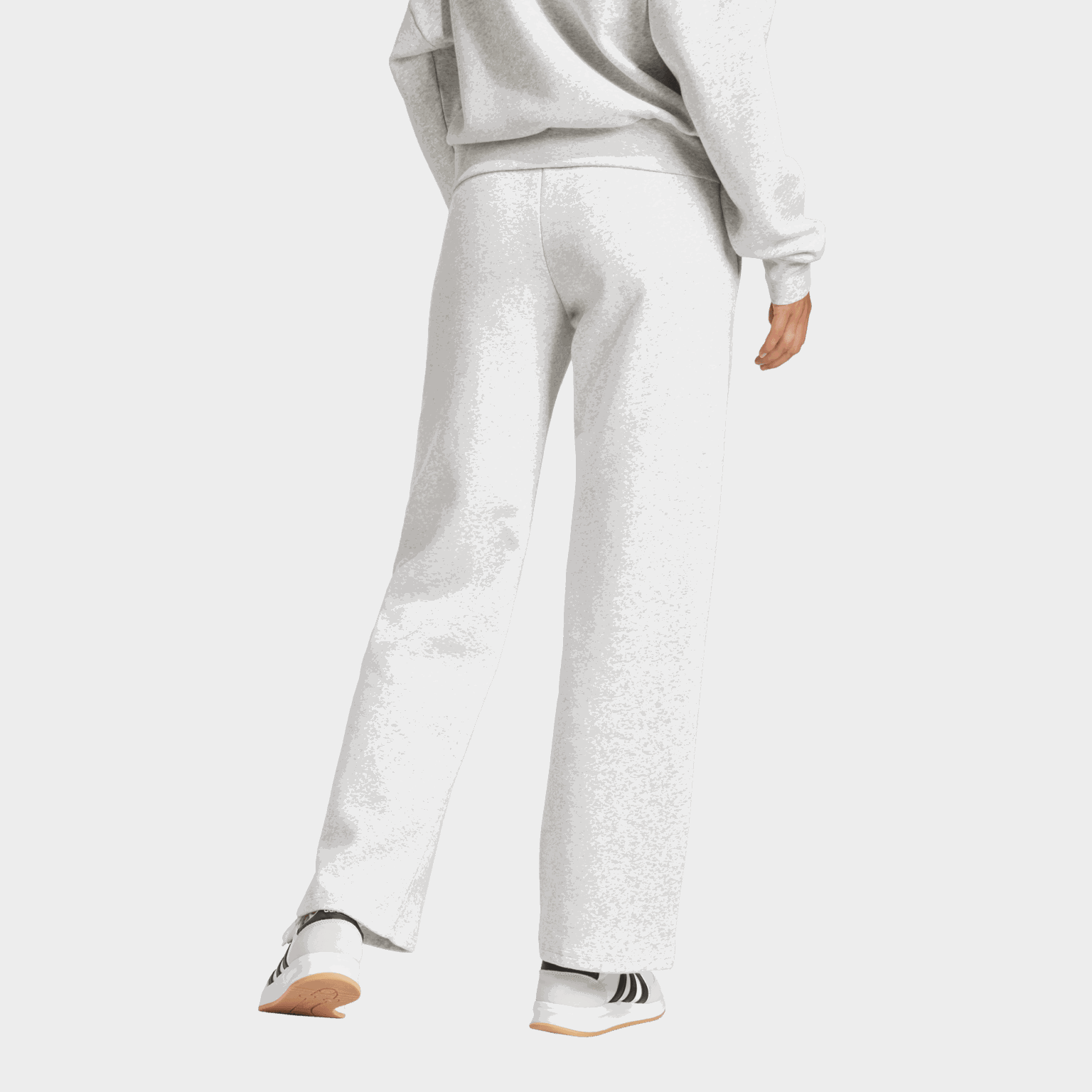 Essentials Small Logo Feel Cozy Open-Hem Joggers, naisten collegehousut - full image 2