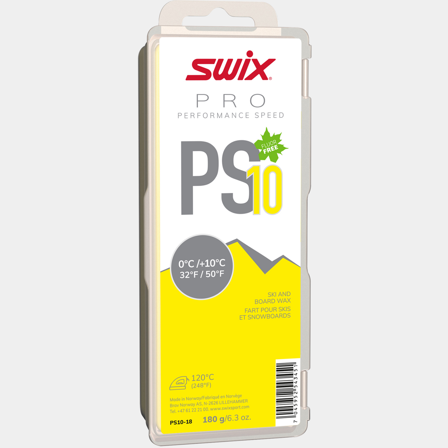 Glider PS10 Yellow, 0°C/+10°C, 180g 24/25, 0°C/+10°C, 180g 25/26, luistovoide - full image 2