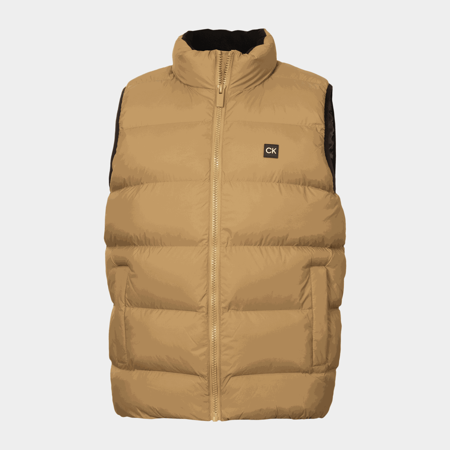 Brentwood Puffa Gilet Biscuit, miesten liivi - full image 1