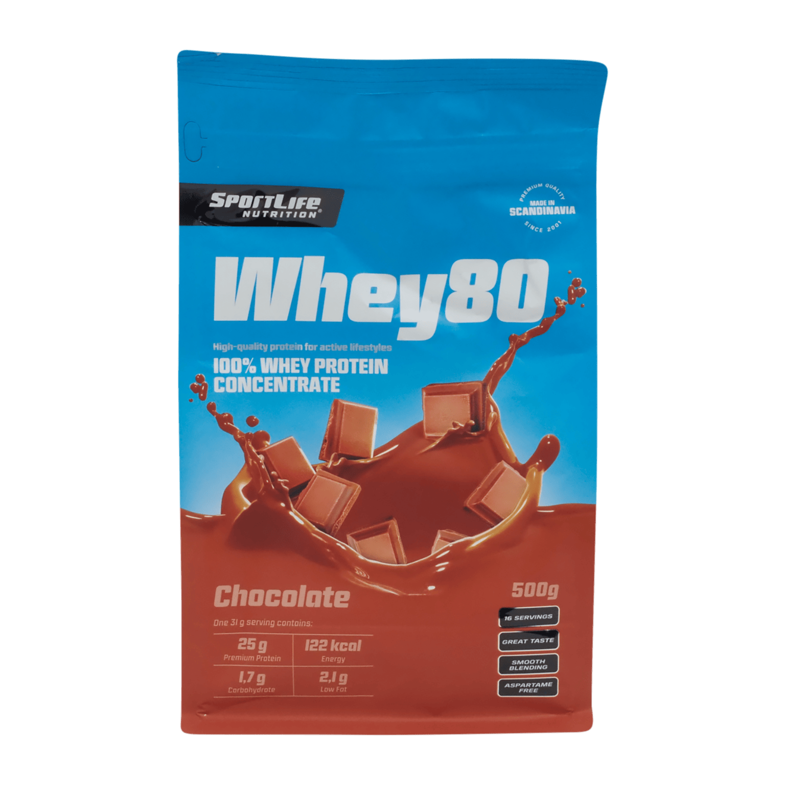 SportLife Nutrition Whey80 500 г, протеиновый порошок
