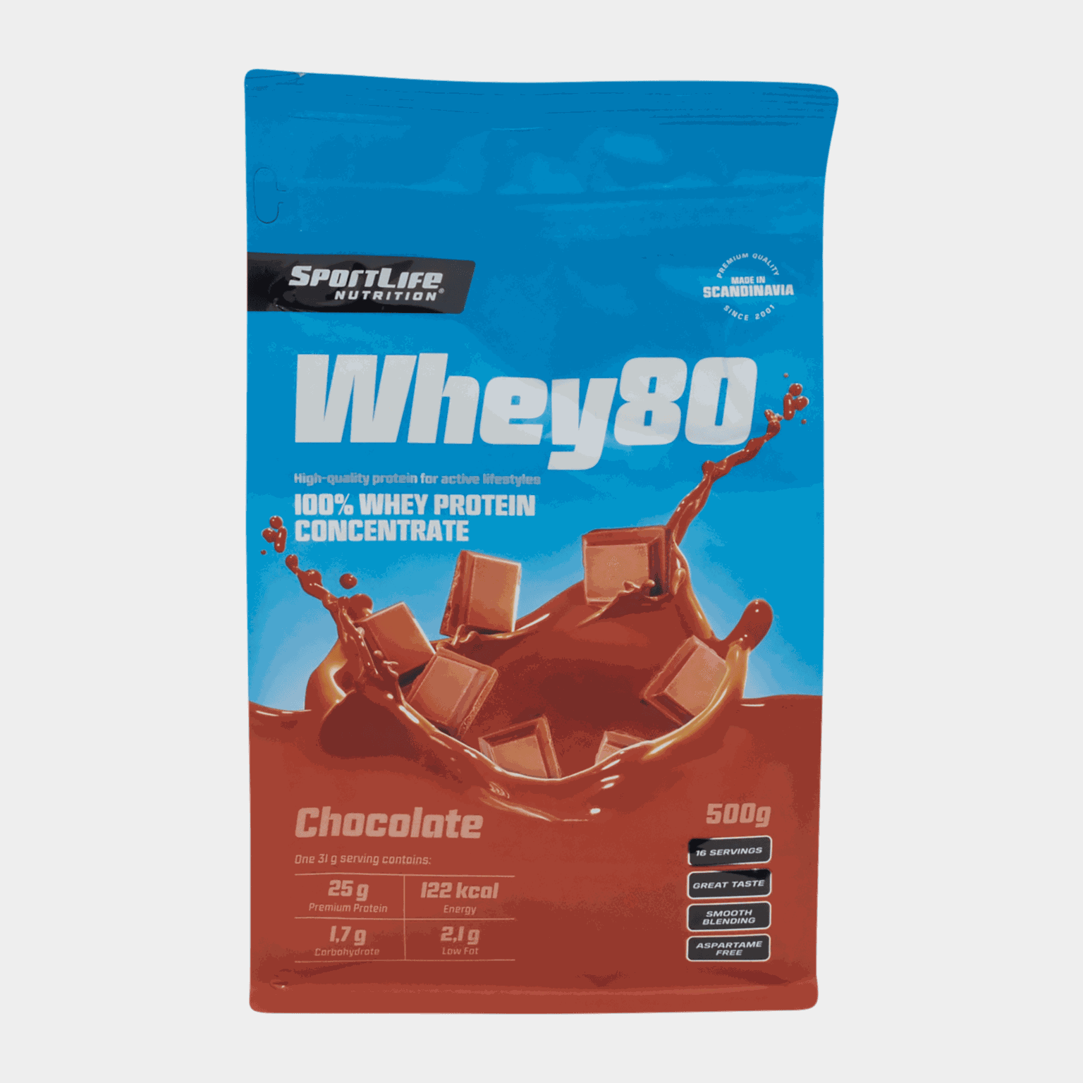 Whey80 500 g, proteiinijauhe - full image 1