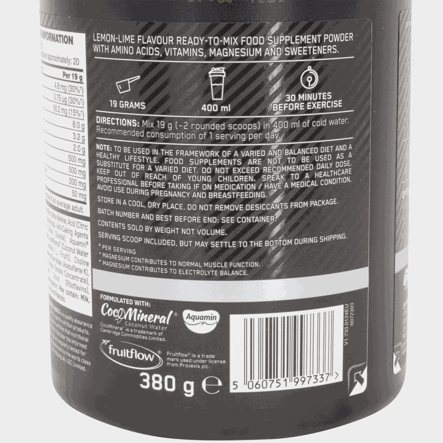 Platinum Pump Pre-workout, pre-workout-jauhe - full image 3