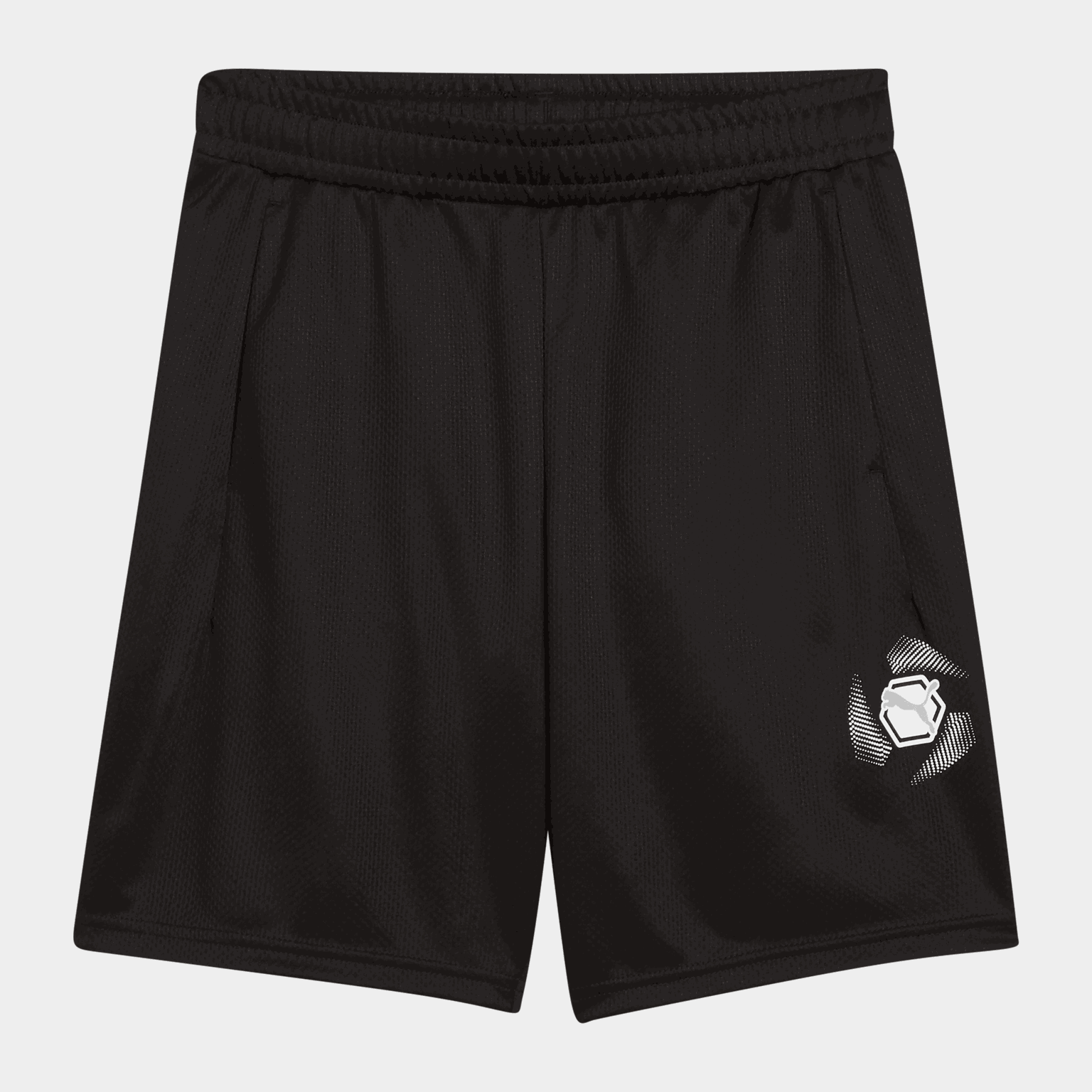 Active Sports Graphic Poly Shorts, nuorten shortsit - full image 3