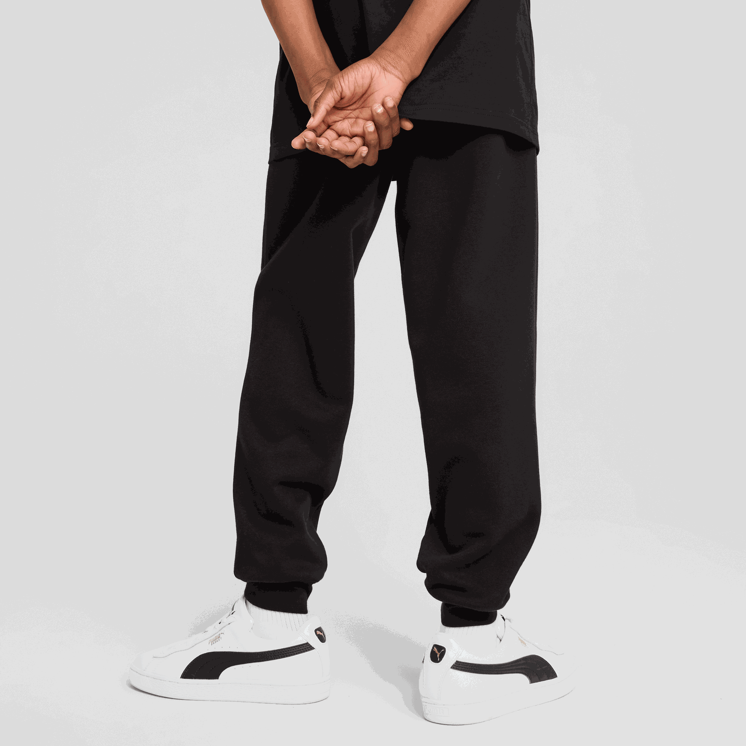 Essential No. 1 Logo Sweatpants FL B, nuorten collegehousut - full image 2