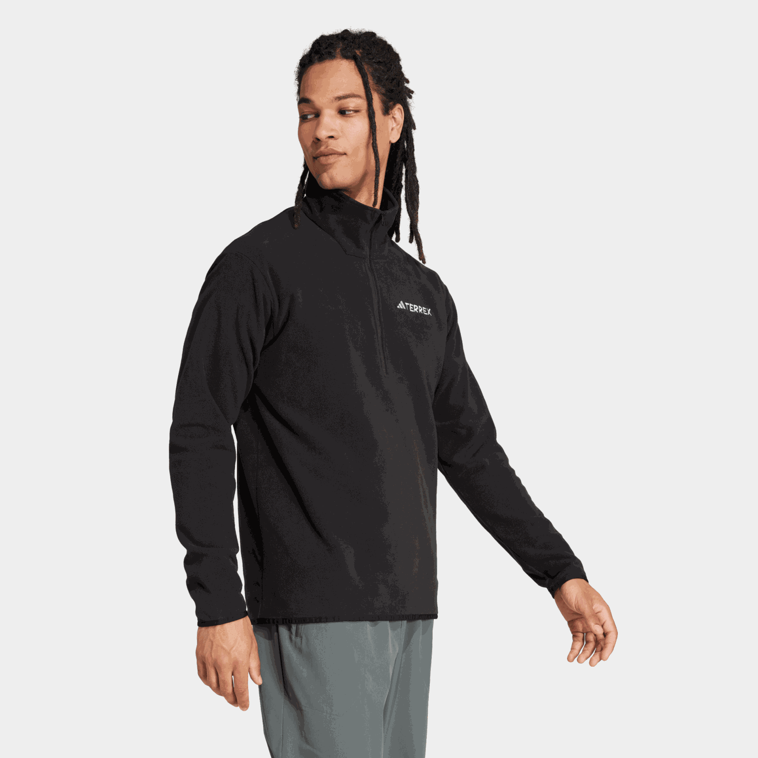 Multi Essentials 1/2 Zip Fleece Jacket, miesten fleecepaita - full image 2