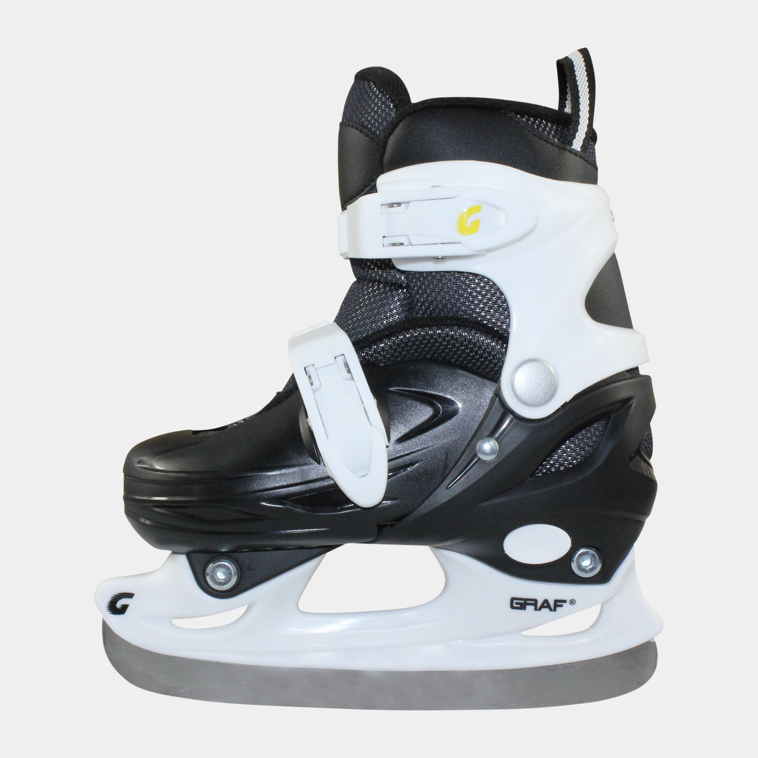 Kid Adjustable Hardshell Ice Skate, lasten jääkiekkoluistimet 23/24 - full image 1