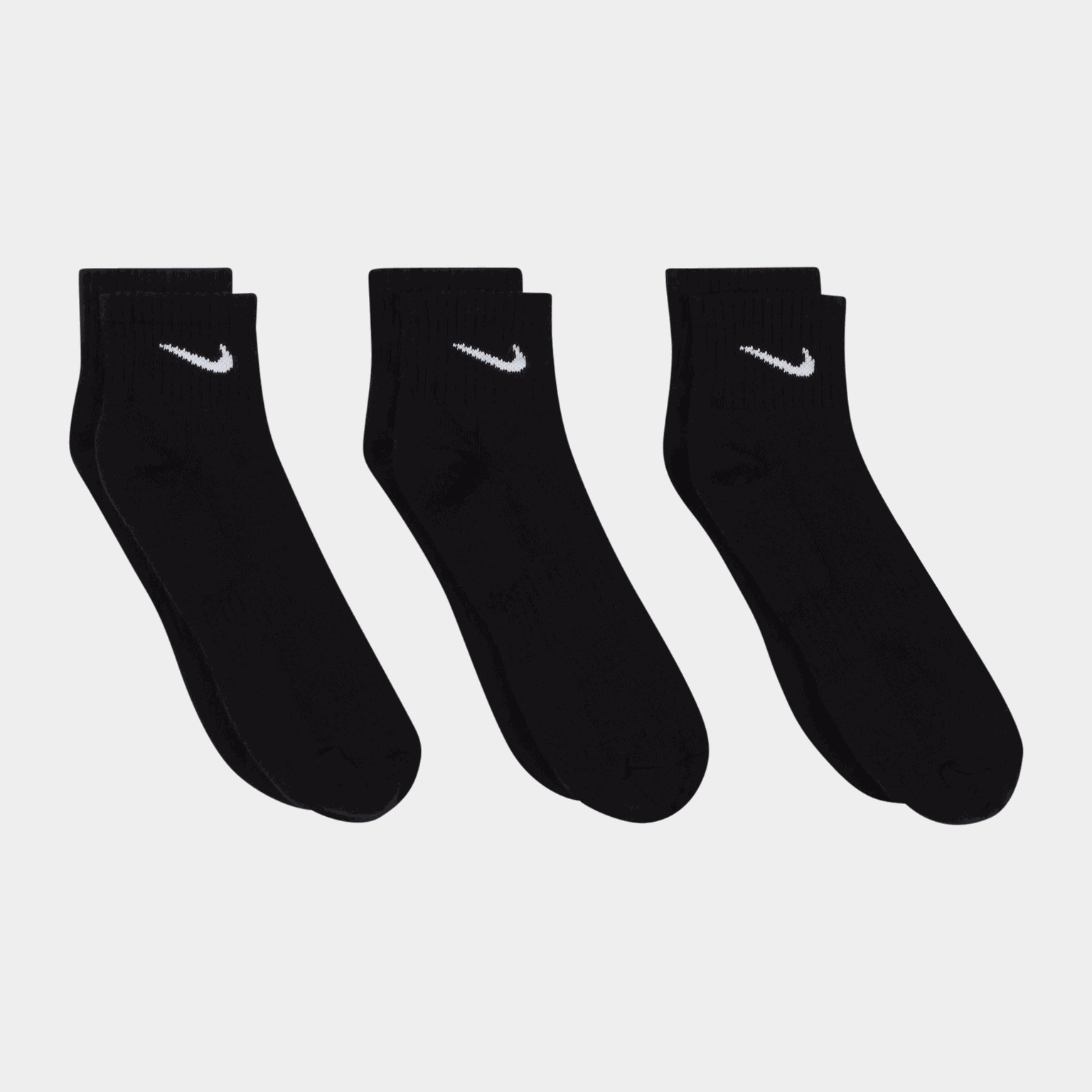 3PK Quarter Socks, miesten sukat - full image 4