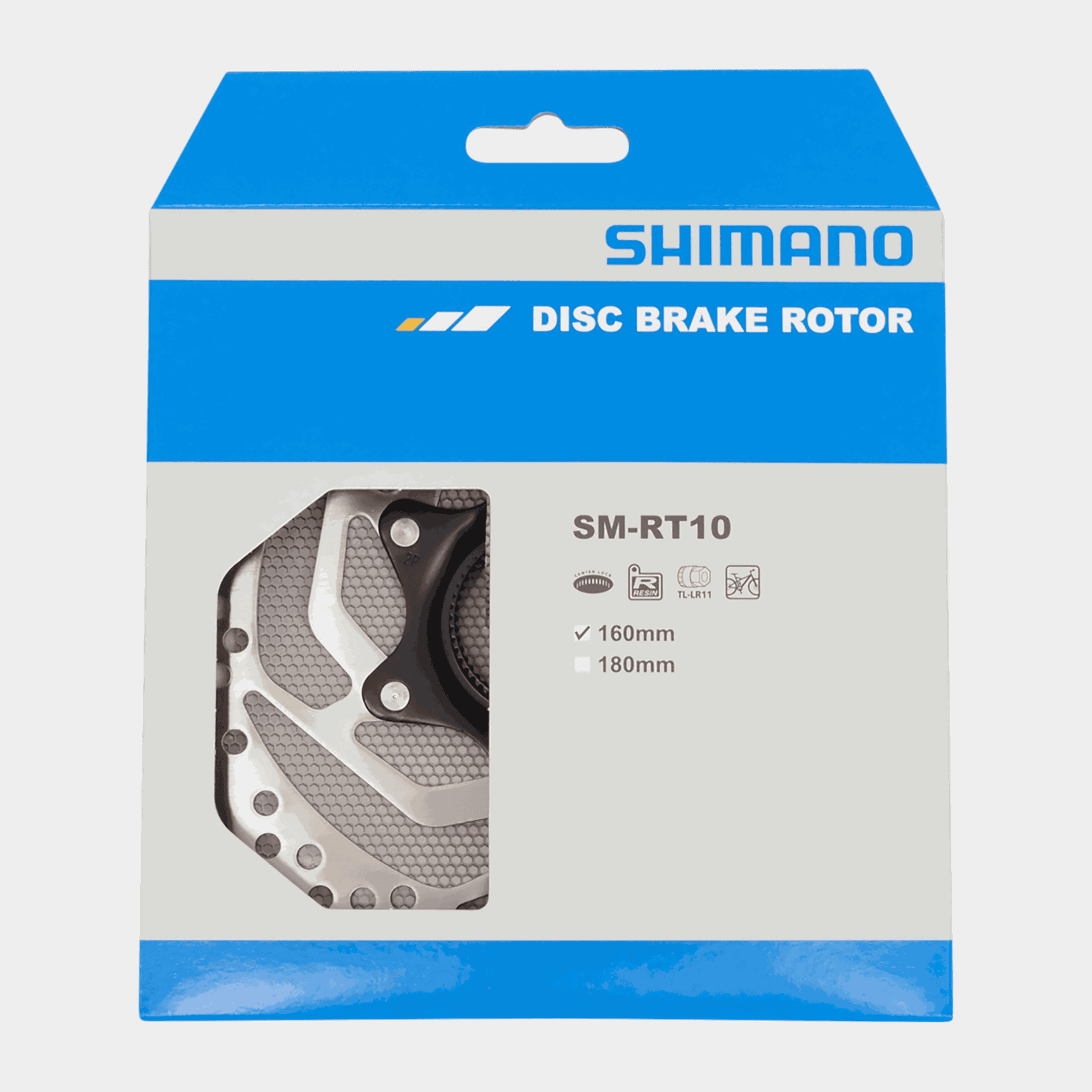 Discbreak rotor 160mm SM-RT10 Center Lock, Discbreak rotor - full image 4