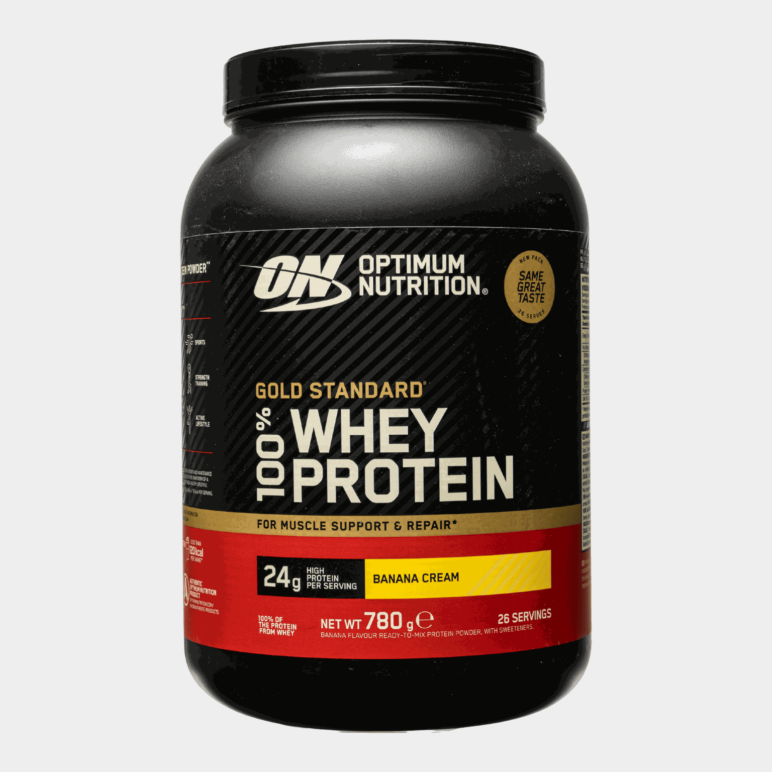 Gold Standard 100% Banana 780g, proteiinijauhe - full image 1