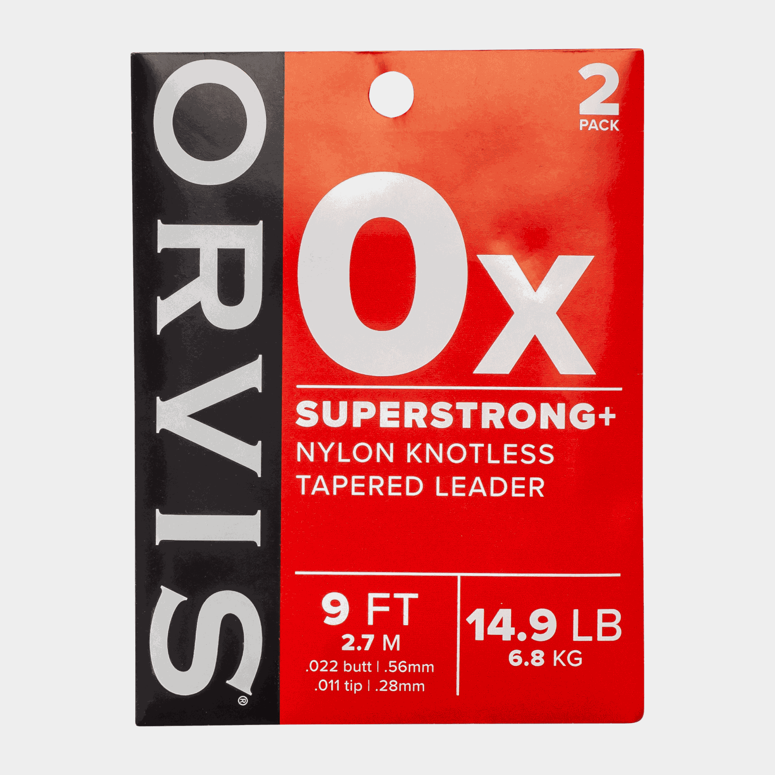Super Strong Plus Leaders 9' 0x, peruke - full image 1