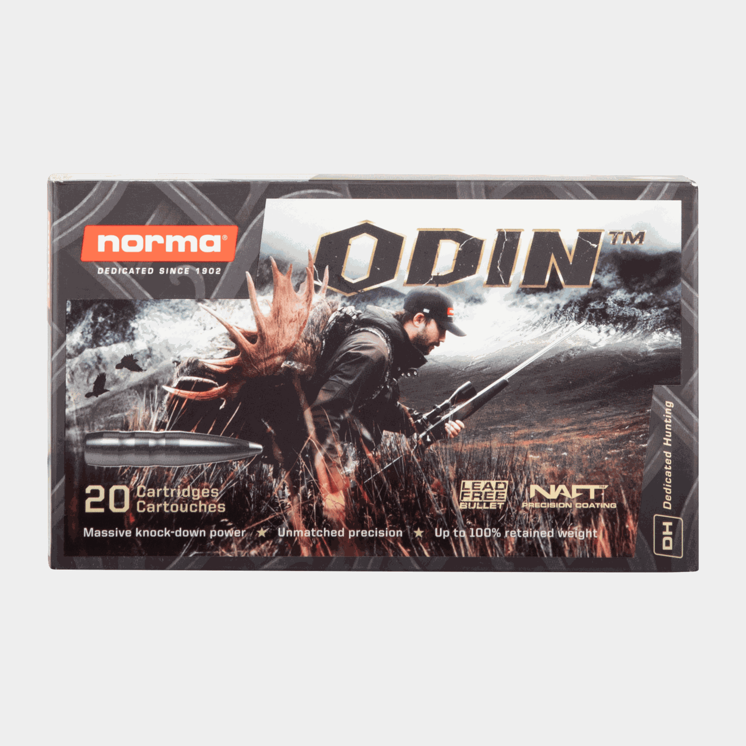 NORMA .30-06 SPRING. ODIN 5G/162GR, kivääriammukset - full image 1