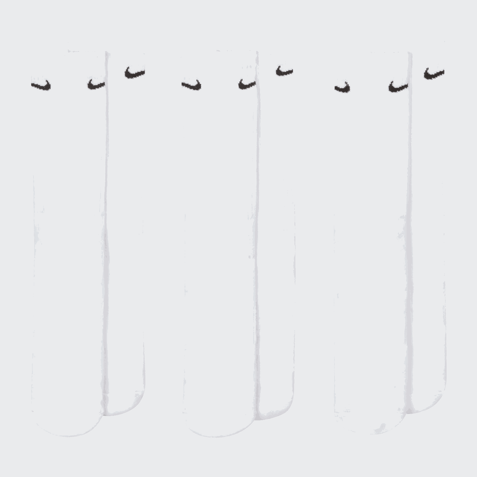 Everyday Cushioned Training Crew Socks, nuorten treenisukat - full image 3