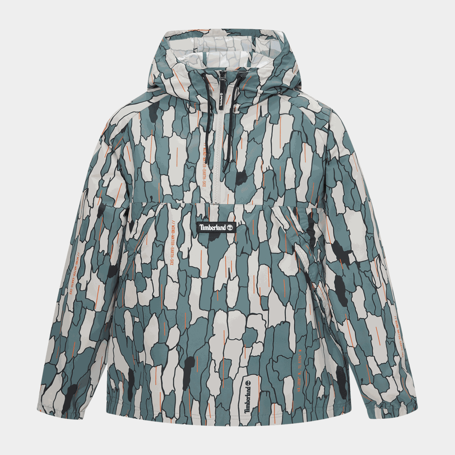Anorak Camo Jck, miesten anorakki - full image 1