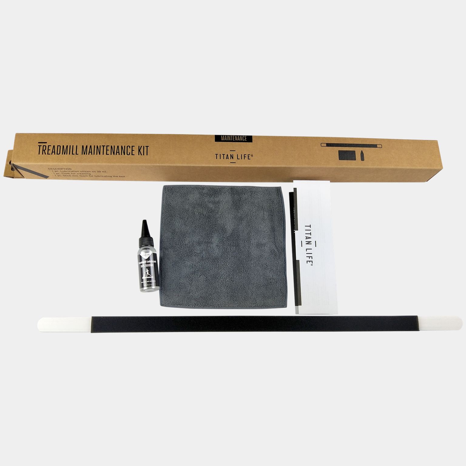 Treadmill Cleaning and Maintenance Kit, huoltosarja, juoksumatto - full image 1