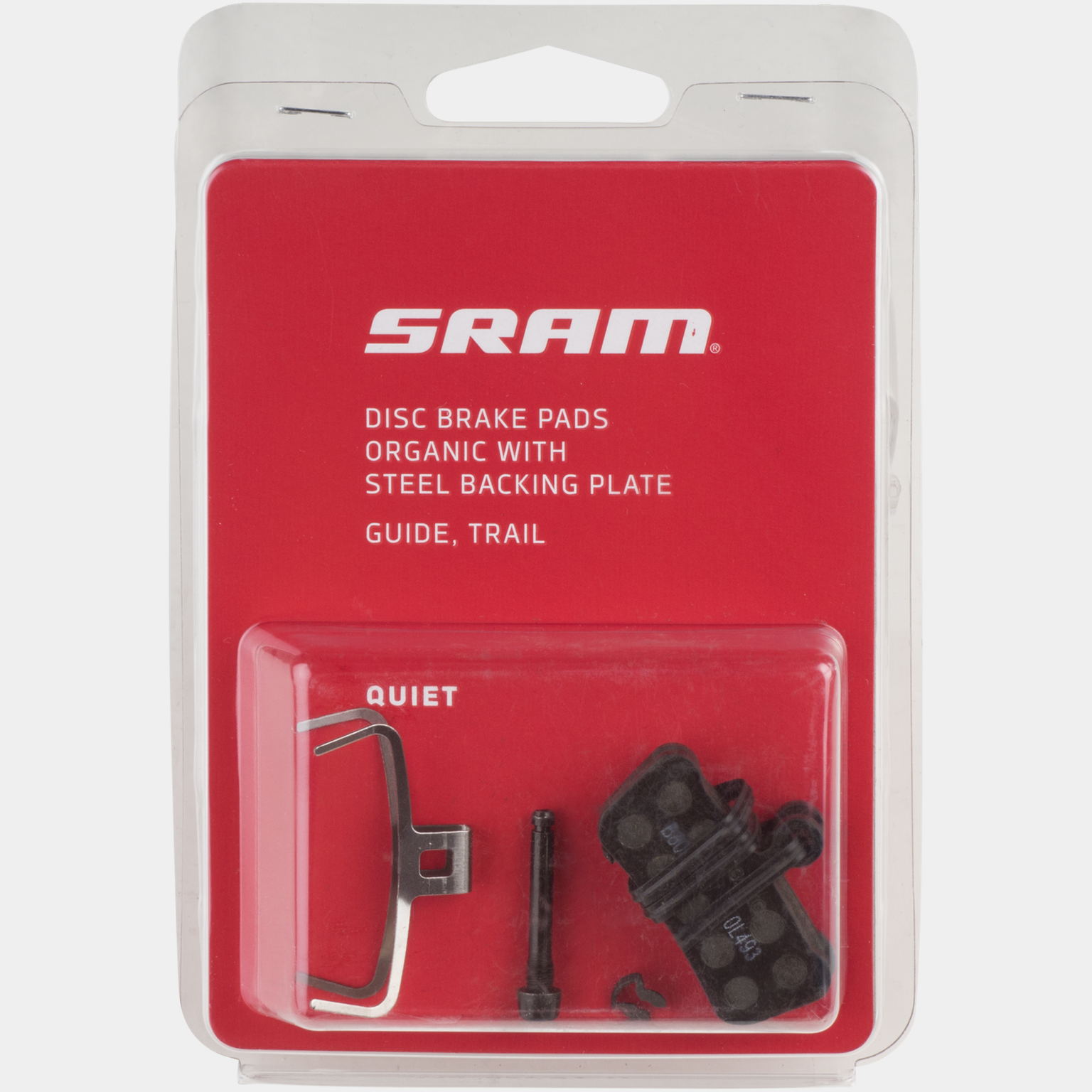Disc Brake Pad Set for Trail/Guide/G2 For Trail/Guide/G2 Organic Pad, jarrupalat - full image 1