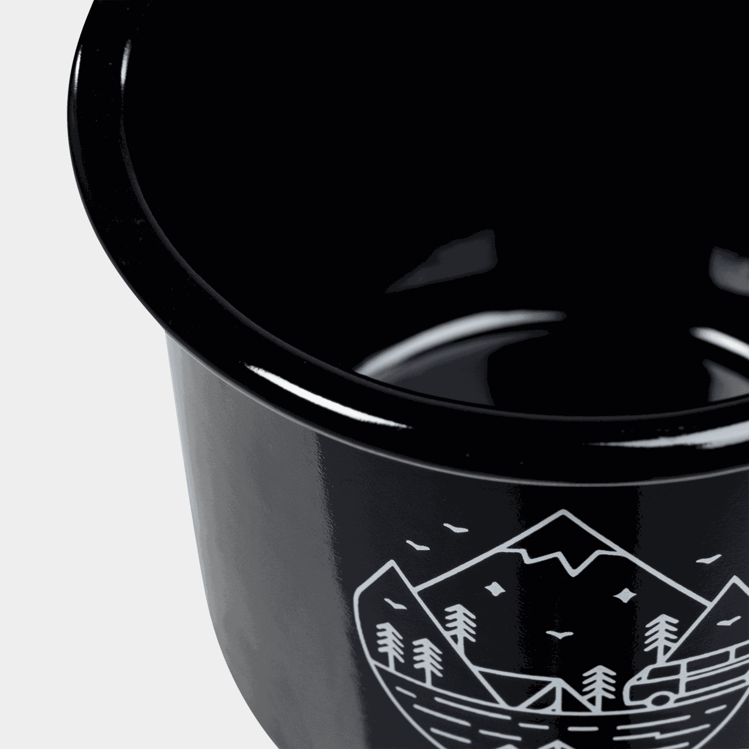 Enamel Cup 0, 35l, emalimuki - full image 2
