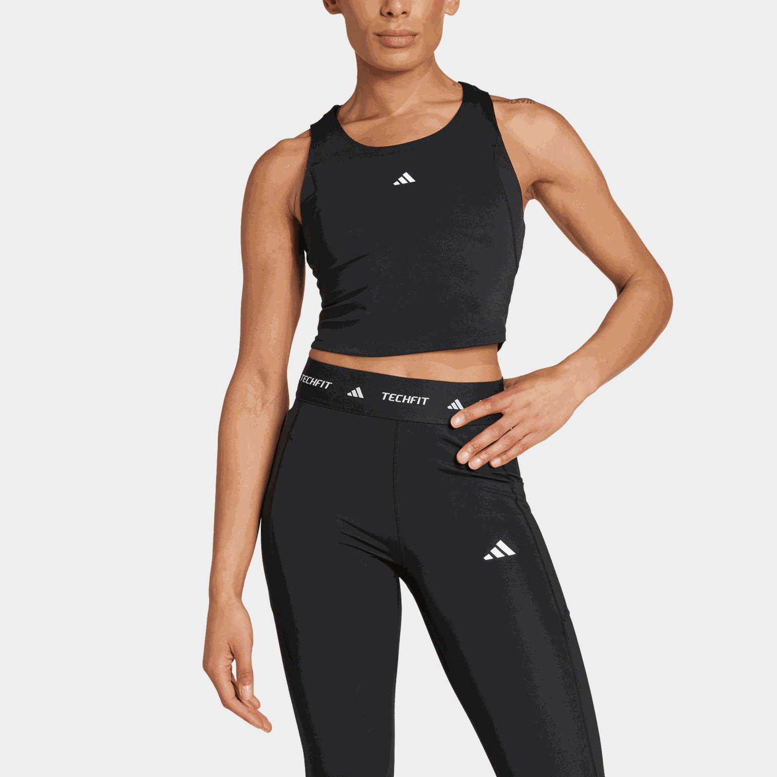 Techfit Crop Training Tank Top, naisten toppi - full image 3