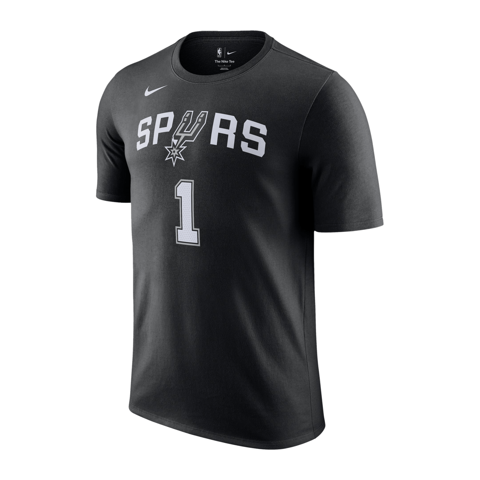 Мужская баскетбольная футболка НБА с короткими рукавами Nike San Antonio Spurts Essential
