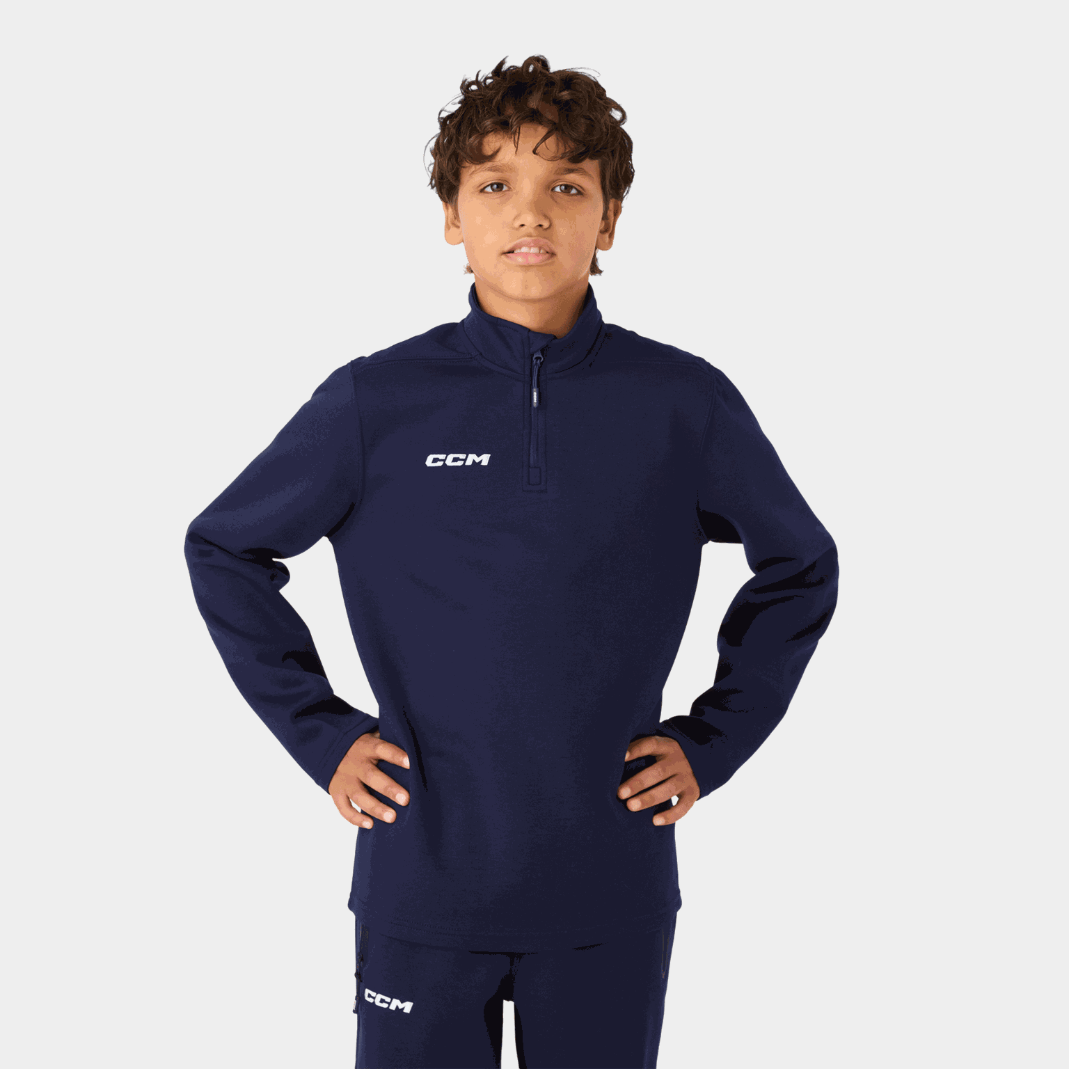 Team Locker Room 1/4 Zip Yt 26/27, Team Locker Room 1/4 Zip Yt - full image 1