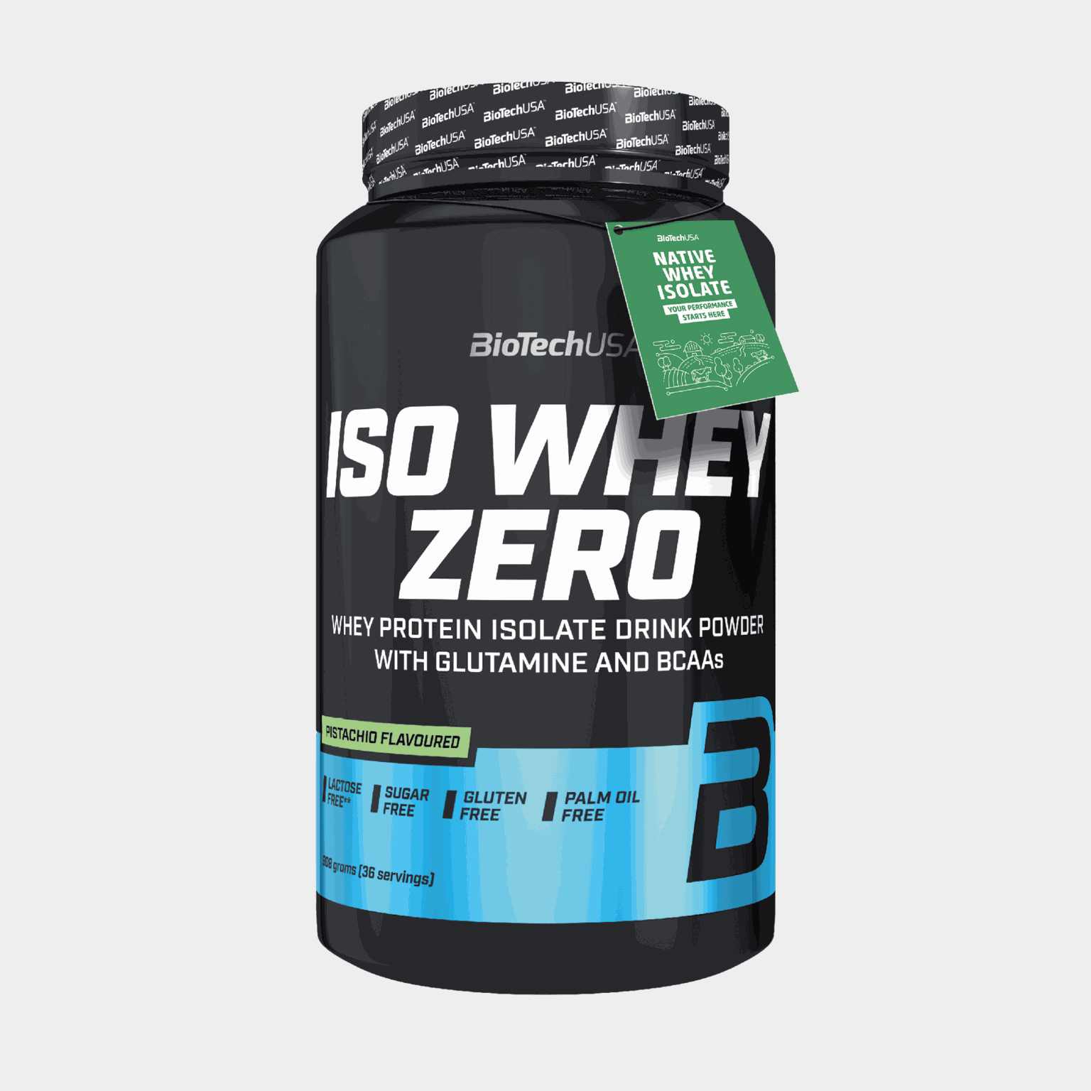 Iso Whey Zero 908g Pistachio, proteiinijauhe - full image 1