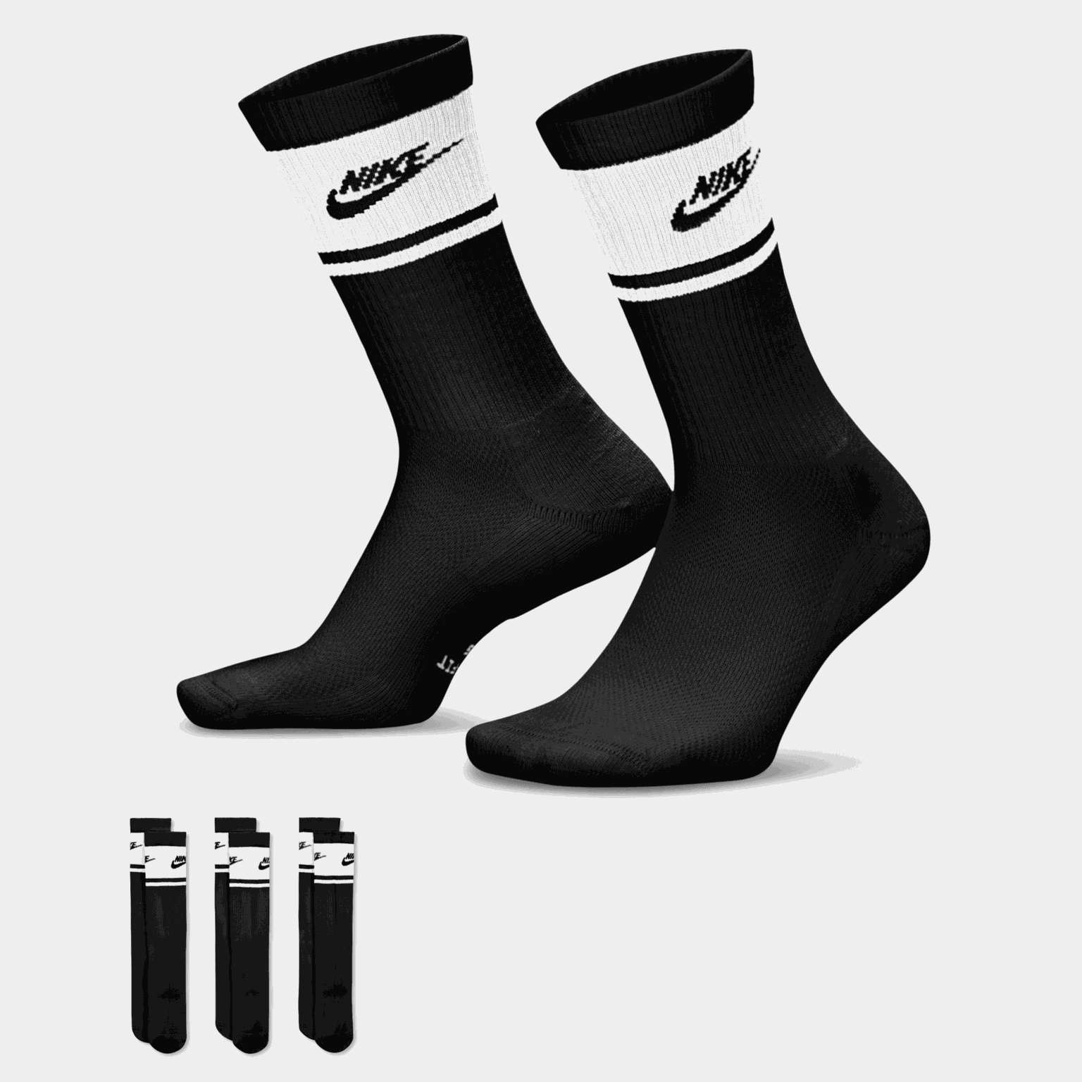 U NK ED ELVD CRW 3P FTA ST-144, sukat, unisex - full image 1