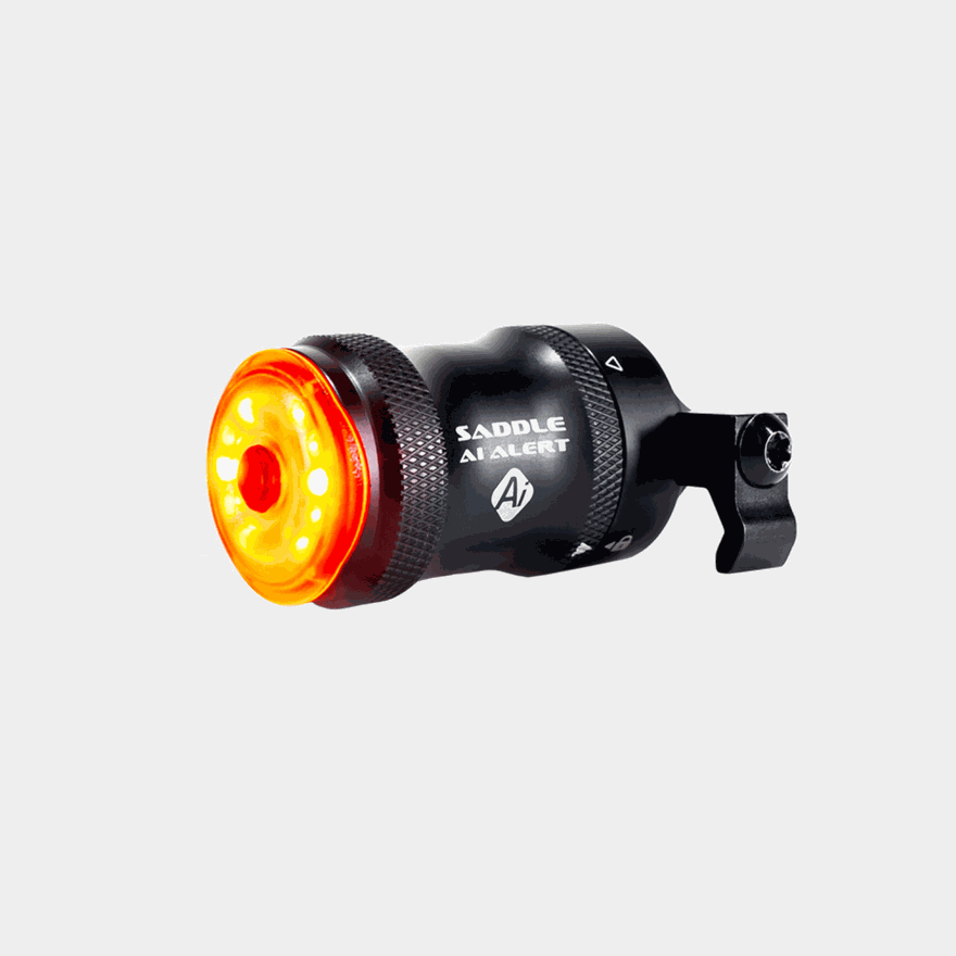 Saddle Rear Bikelight AI Alert, pyörän takavalo - full image 2