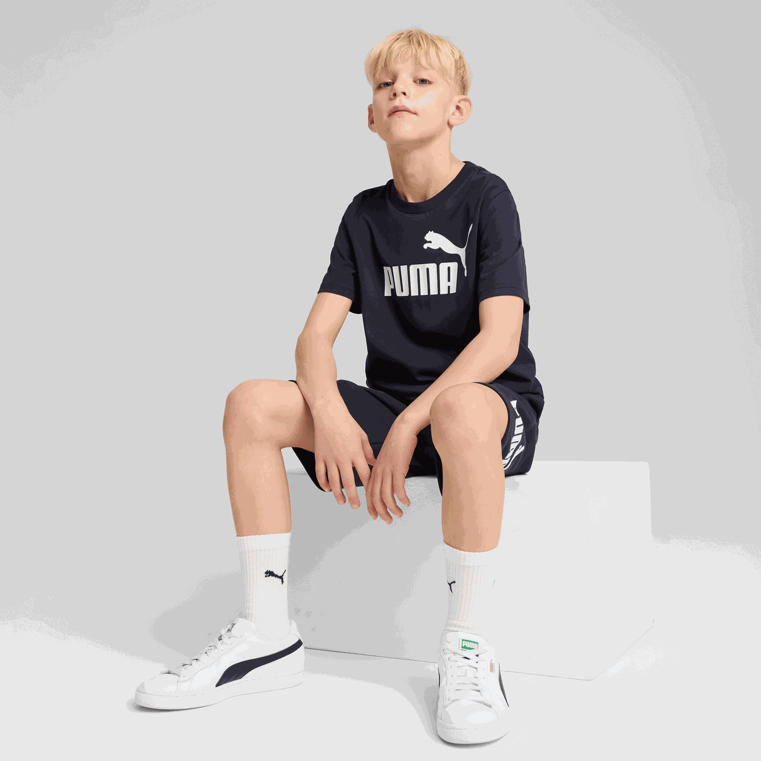 Essential No. 1 Logo Tee B, nuorten t-paita - full image 3