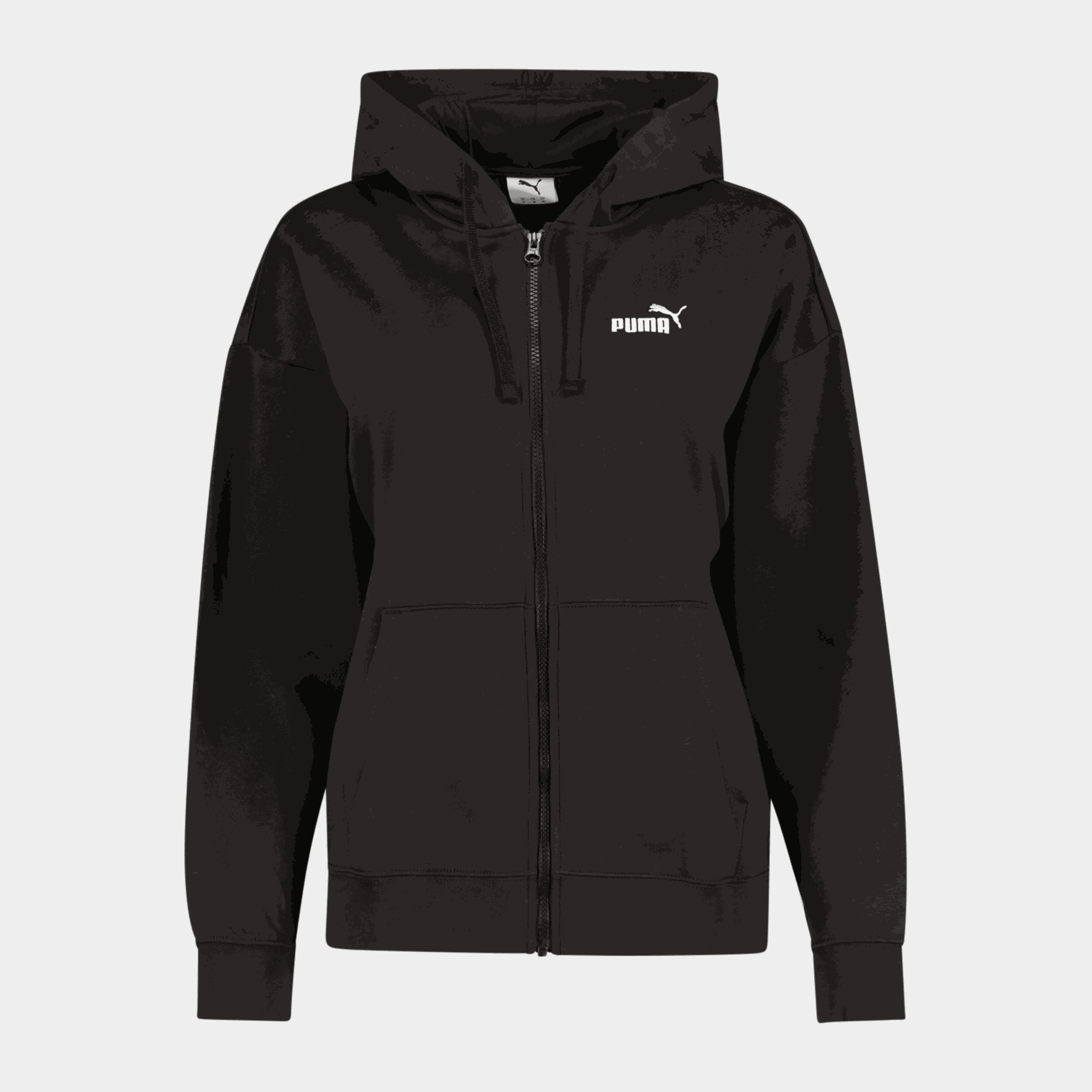 ESS Small No. 1 Logo Comfort Full-Zip Hoodie Fleece, naisten huppari - full image 1
