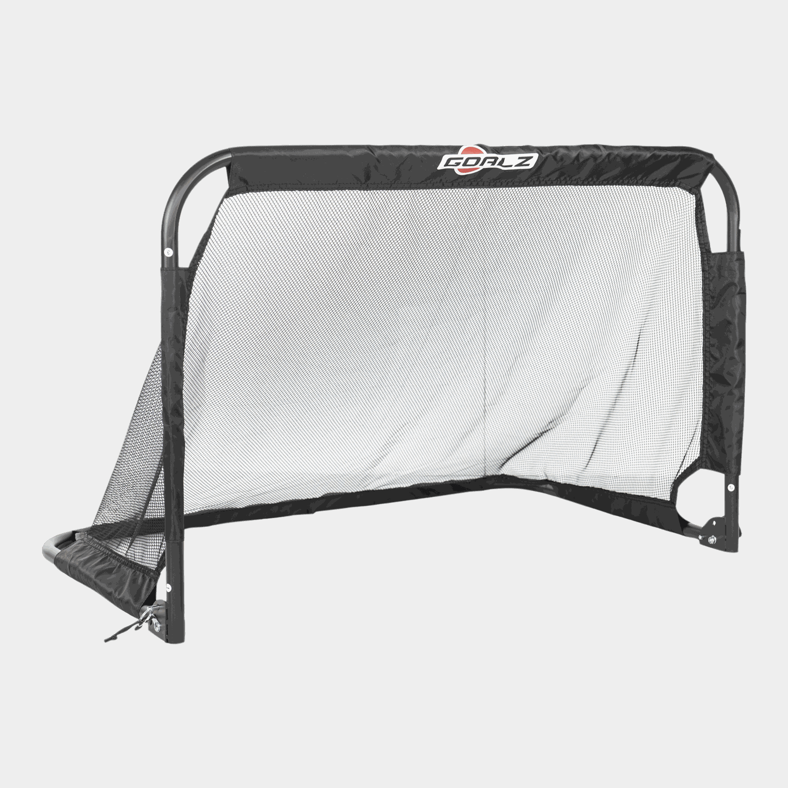 fotball mål 2 pk sammenleggbar 90x60x60 cm stål - full image 2
