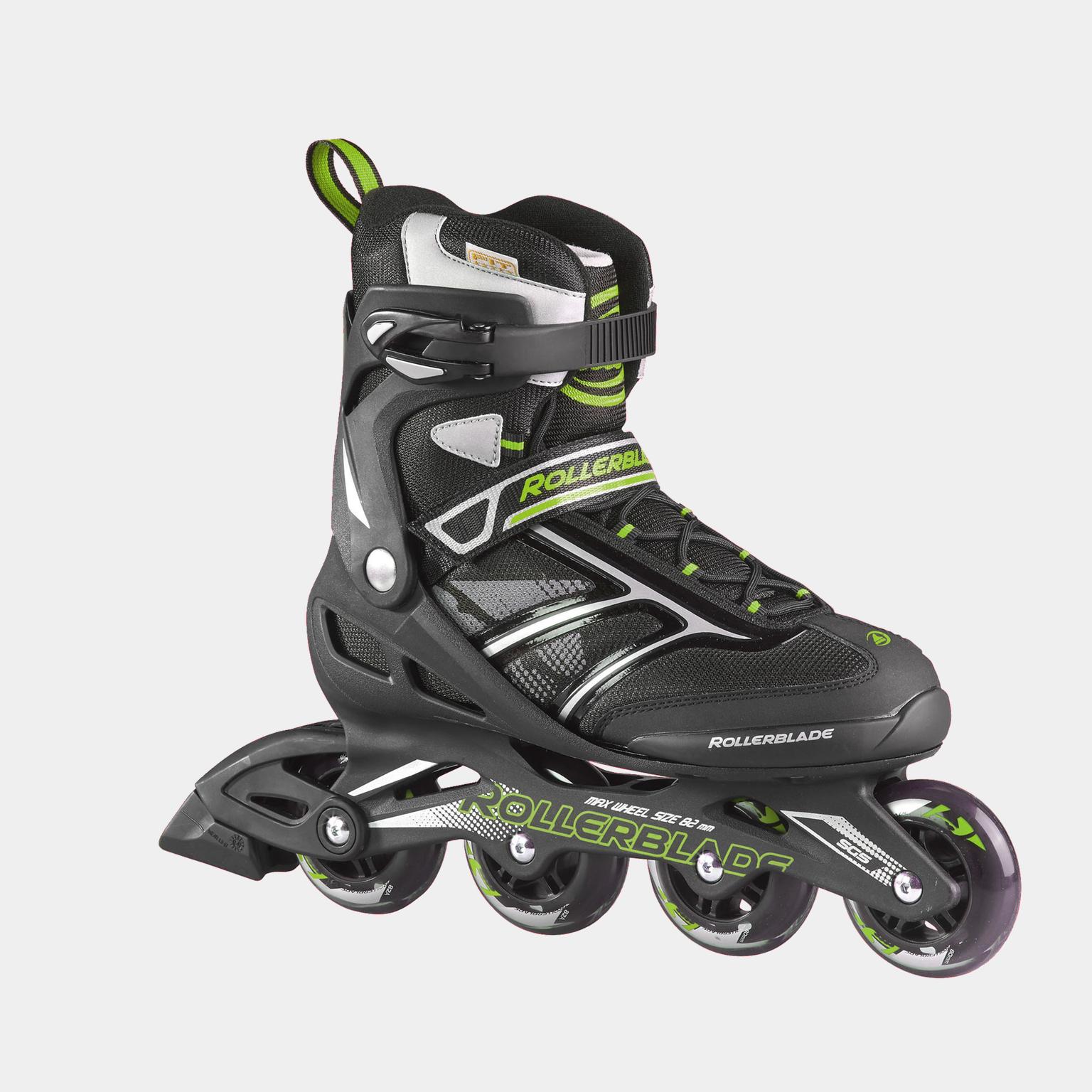 SPIRITBLADE - 18 - Rullaluistimet - BLACK/GREEN | XXL
