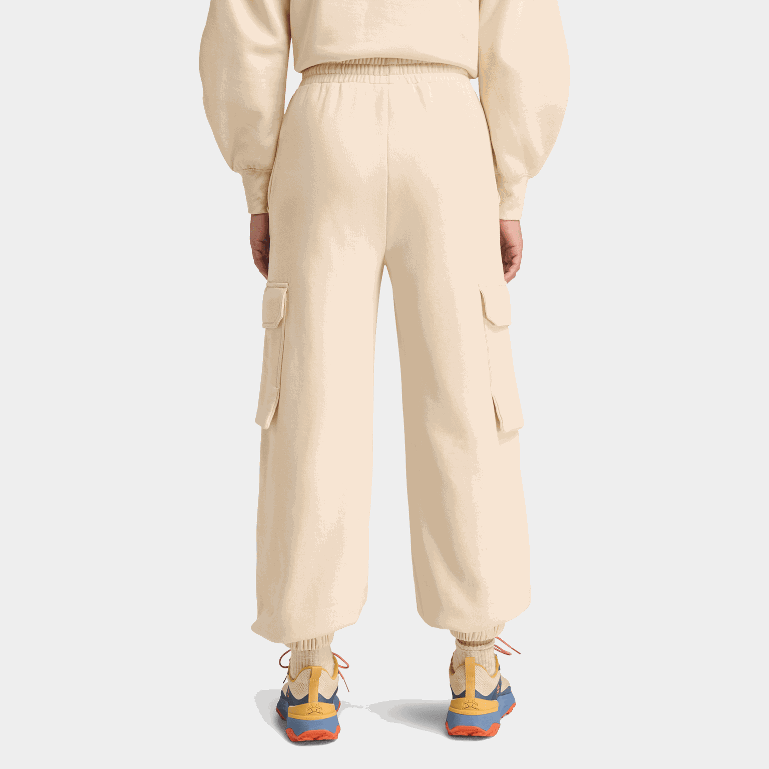 Brushed Back Cargo Jogg, naisten housut - full image 2