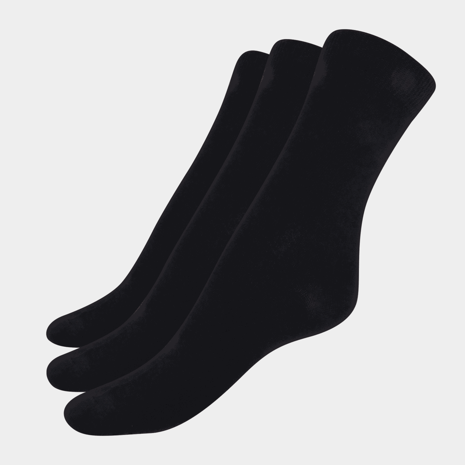 Essential Everyday Wool Sock 3pk, sukat - full image 1