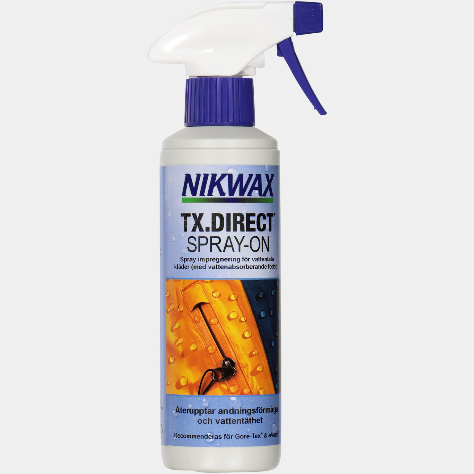 TX Direct spray-on, kyllästysaine vedenpitäville tekstiileille - full image 1