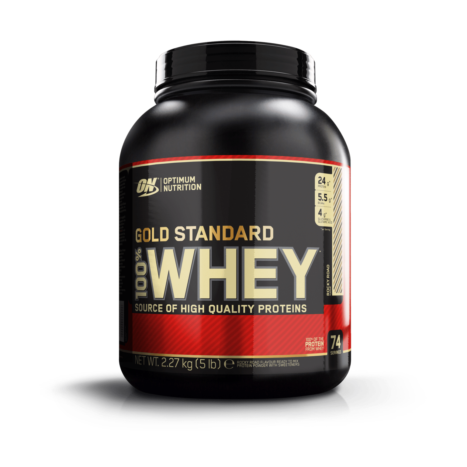 Optimum Nutrition 100% Whey Gold Standard 2270 г, протеиновый порошок