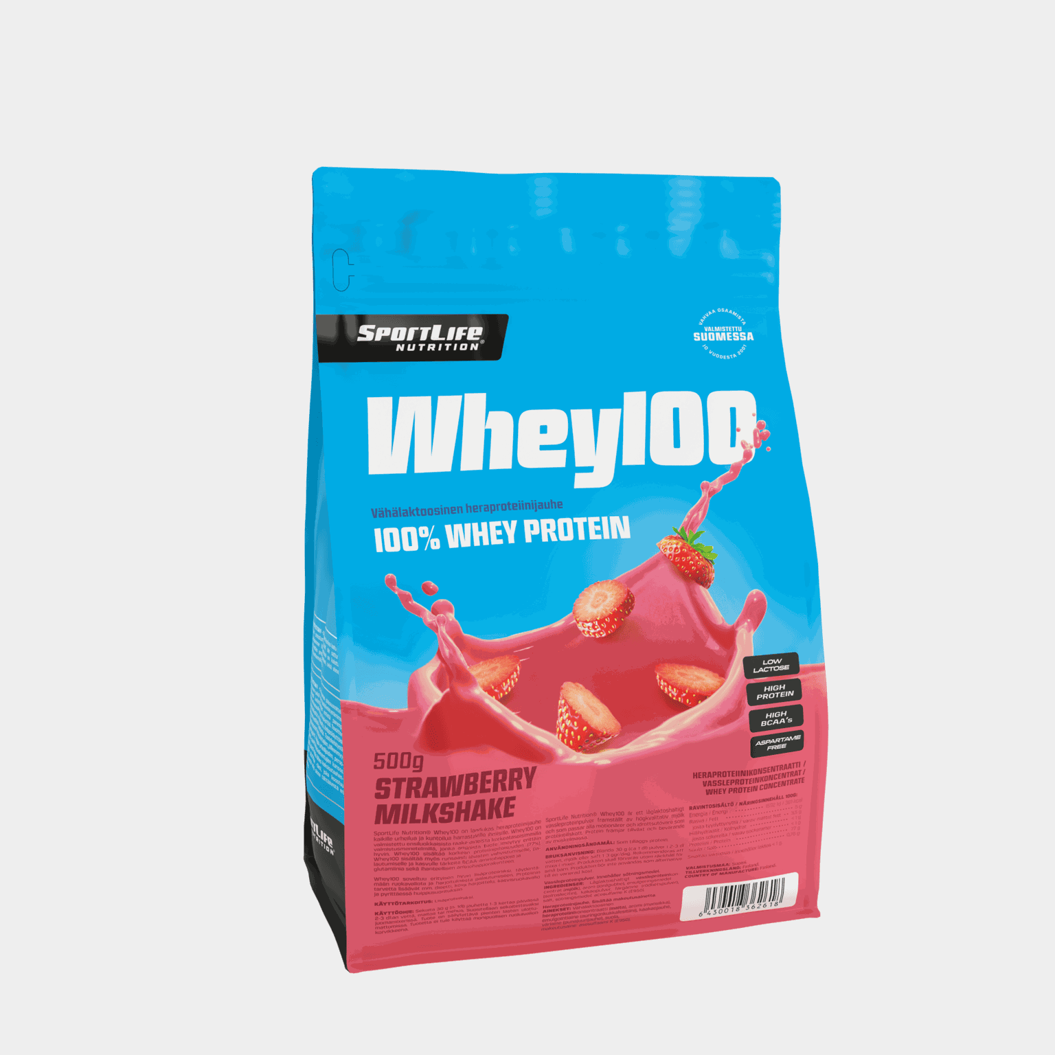 Whey100 500 g, proteiinijauhe - full image 1