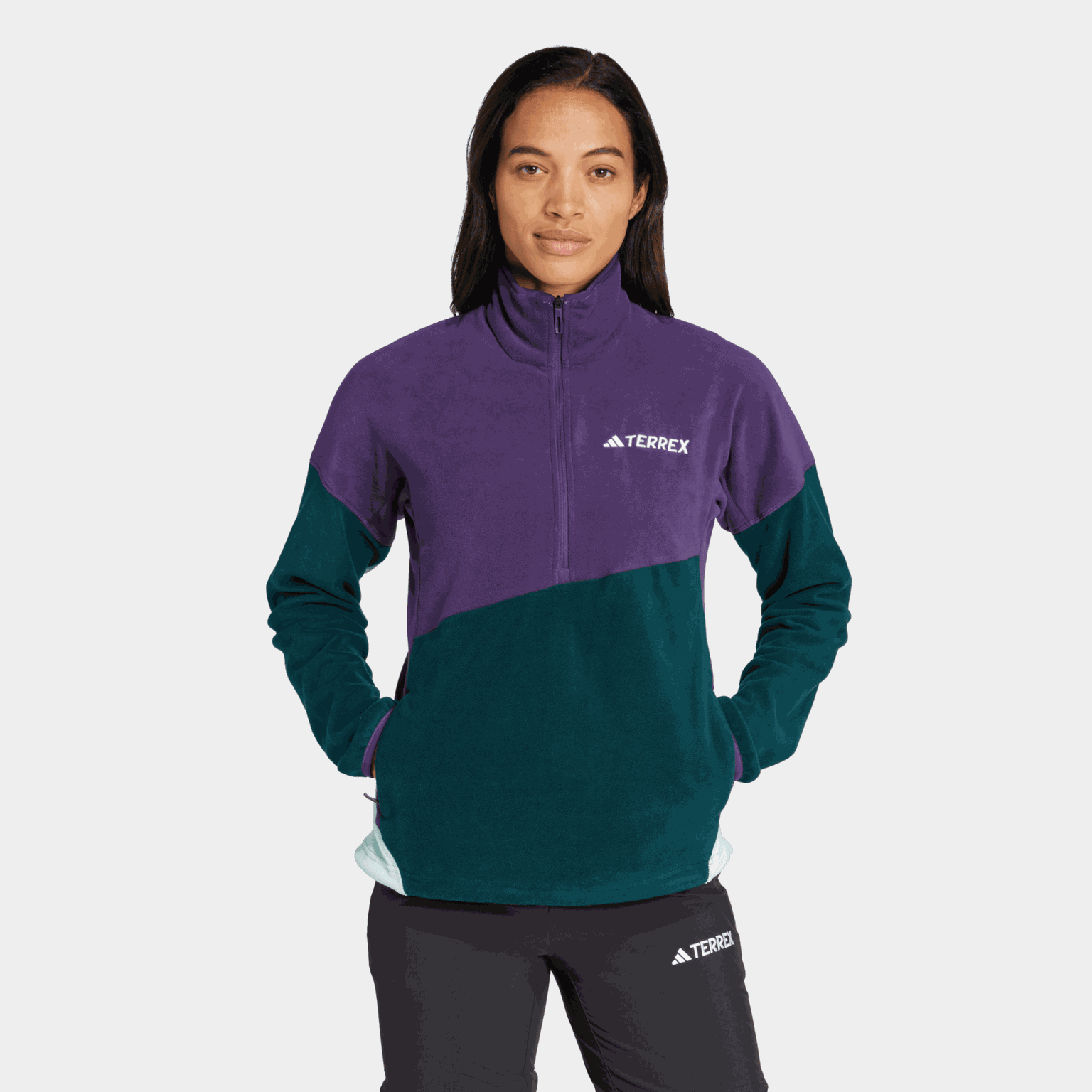 Terrex Multi Climawarm Fleece Anorak, naisten fleecetakki - full image 1