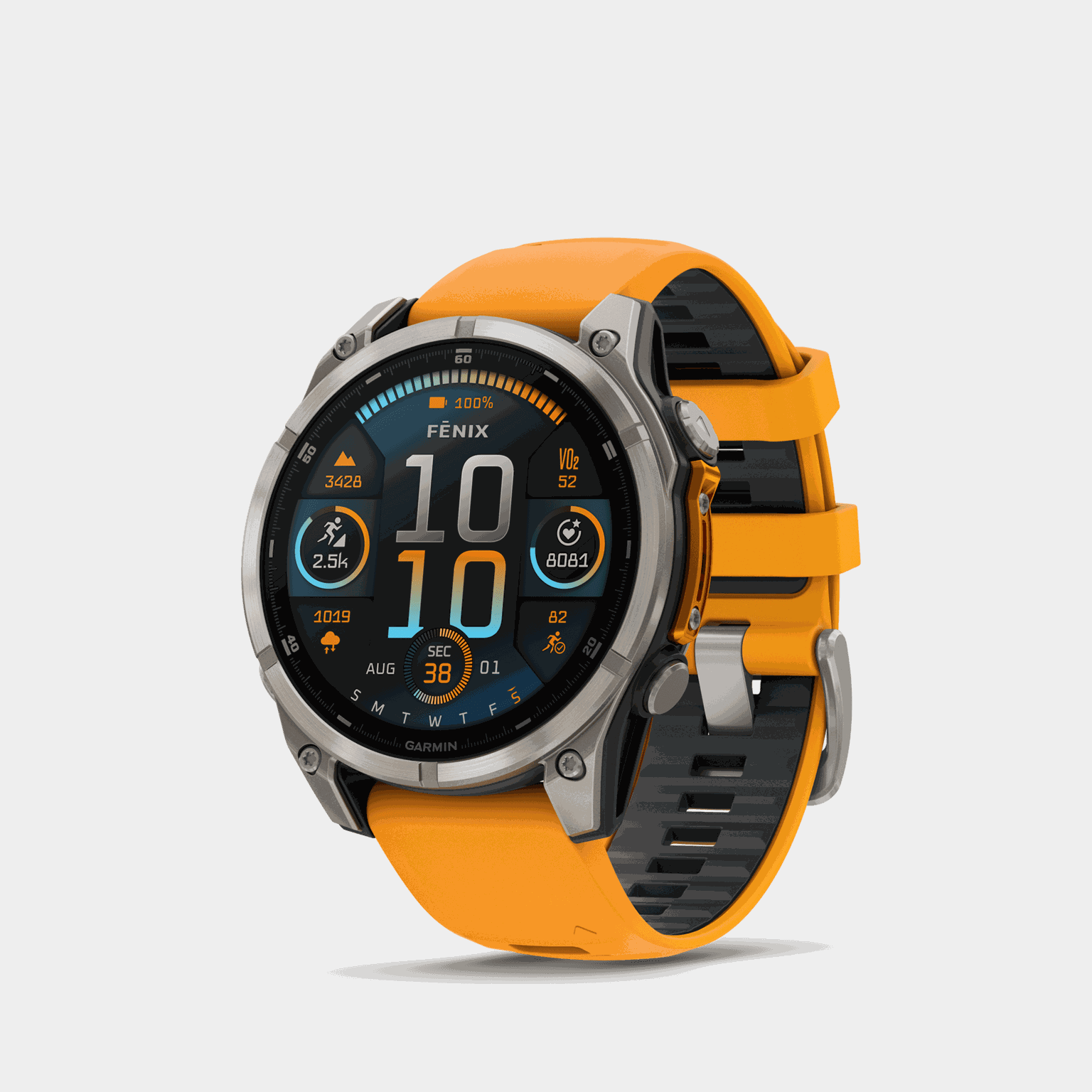fenix 8 – 47 mm, AMOLED, Sapphire, Titanium, älykello - full image 2